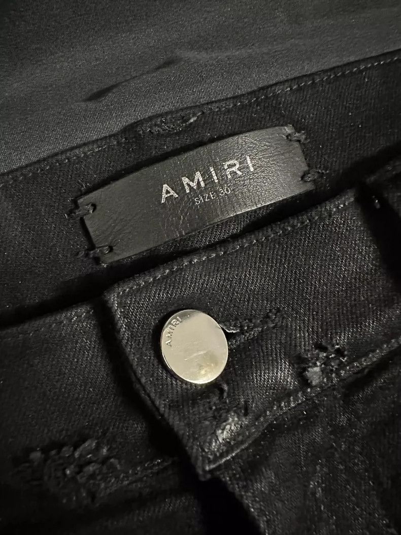 Amiri Amiri 16SS Destroy the coated jeans Size US 30 / EU 46 - 4 Thumbnail