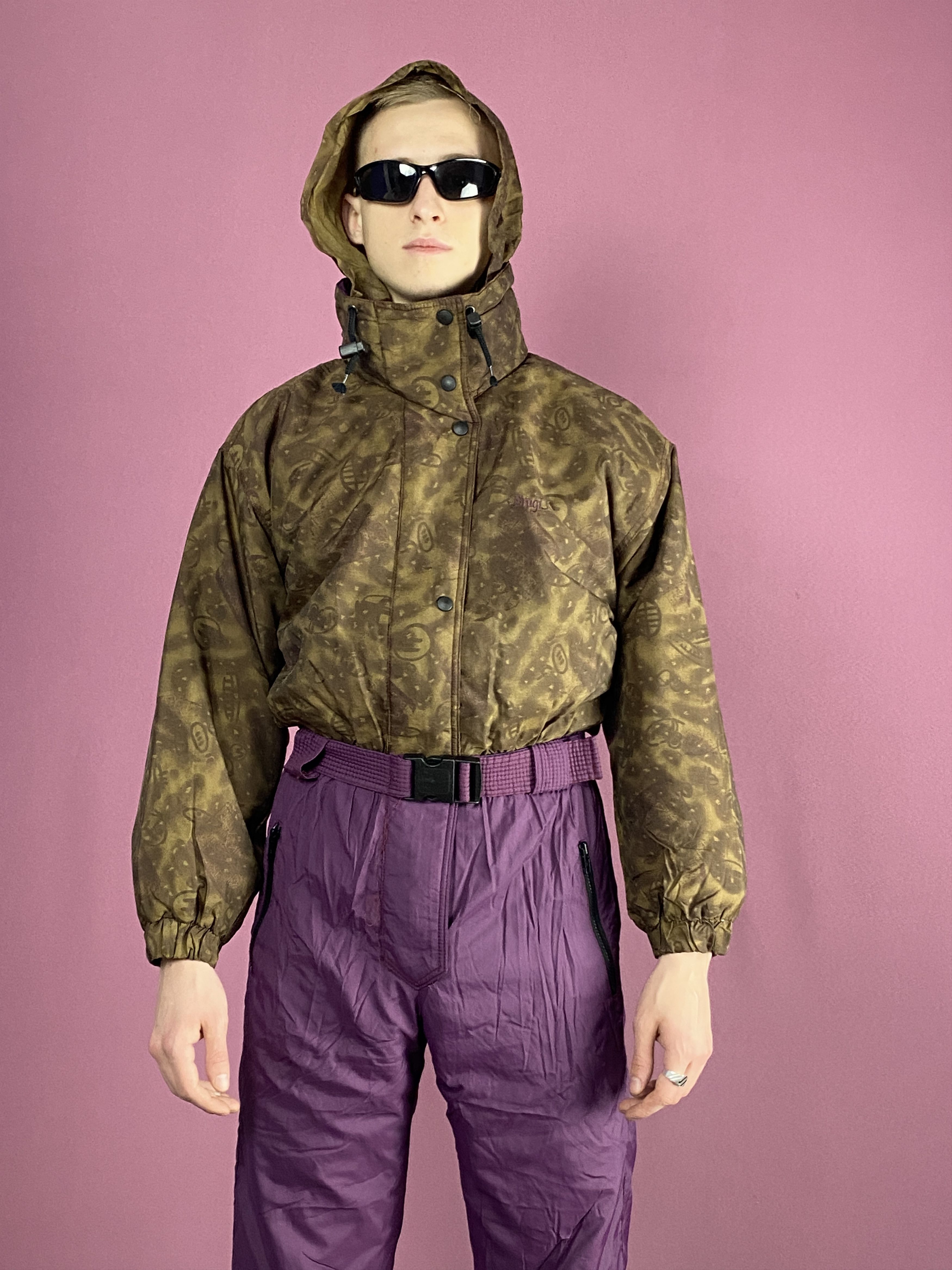 Vintage 90s Brugi Vintage Men's One Piece Ski Suit - S Size US S / EU 44-46 / 1 - 5 Thumbnail