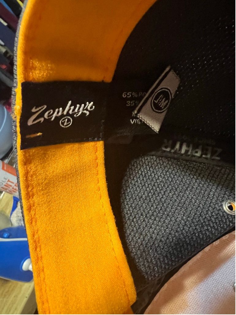 Zephyr Men's Zephyr Tennessee Vols Orange Black Baseball Hat Size 30 - 6 Thumbnail