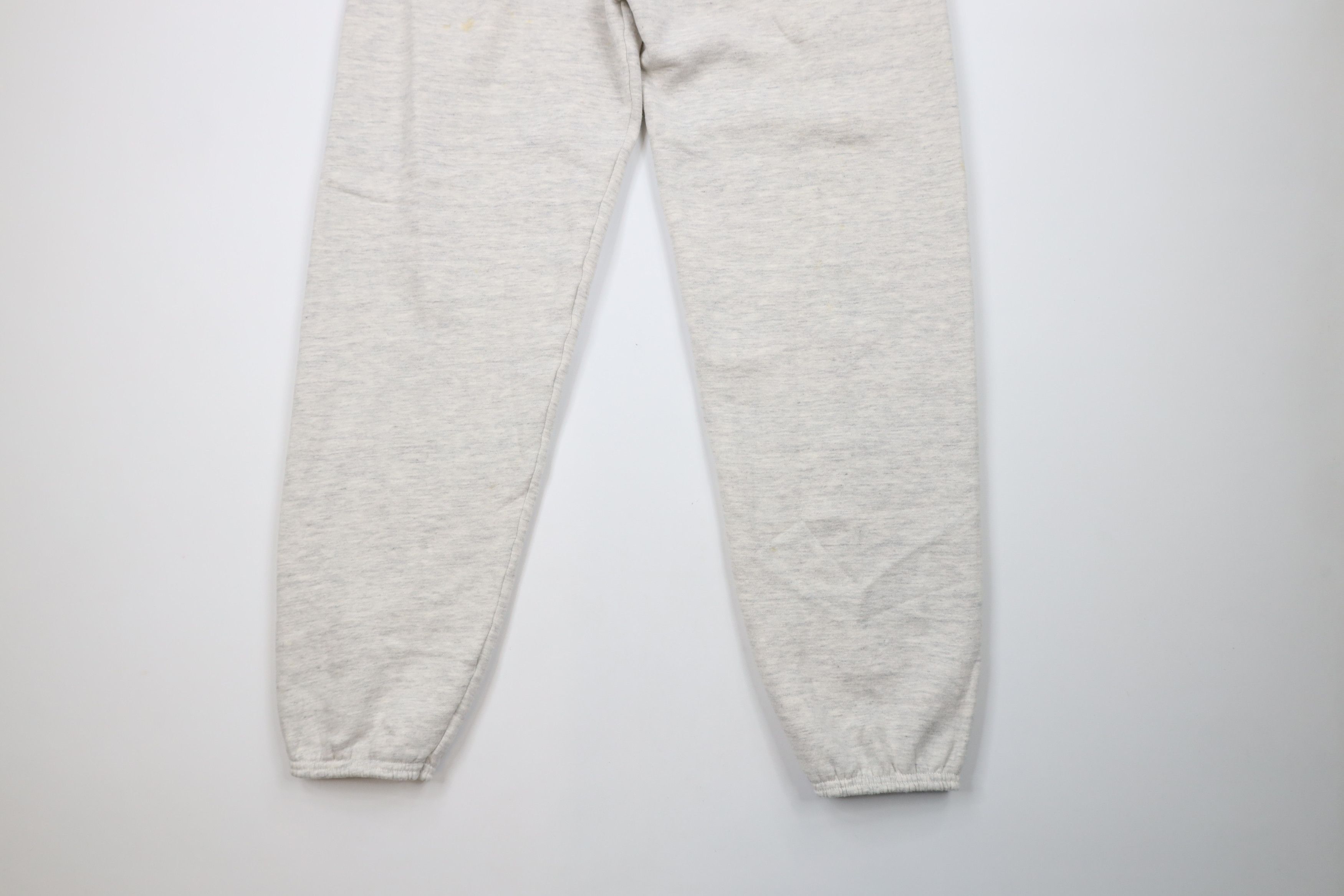 Vintage Vintage 90s Streetwear Sweatpants Joggers Heather Gray USA Size US 36 / EU 52 - 4 Thumbnail
