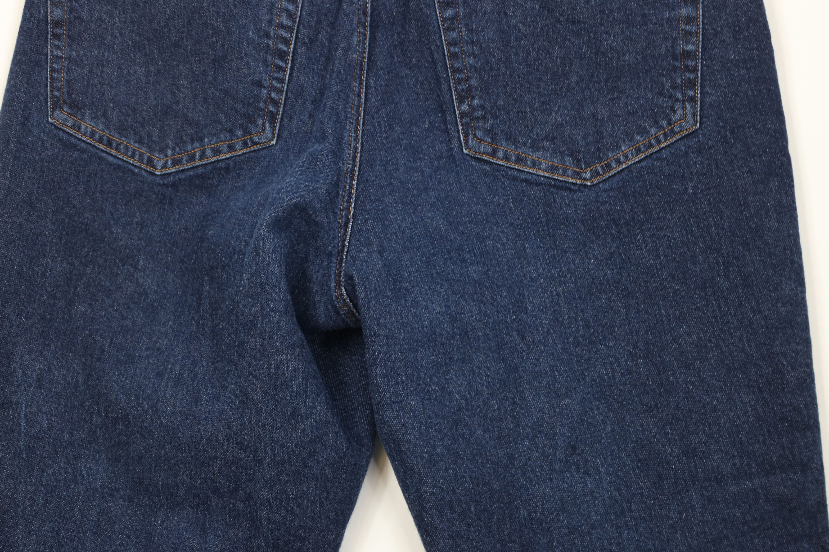 Lands' End Vintage 90s Lands End Straight Leg Denim Jeans Blue Cotton Size 34" / US 12 / IT 48 - 11 Thumbnail