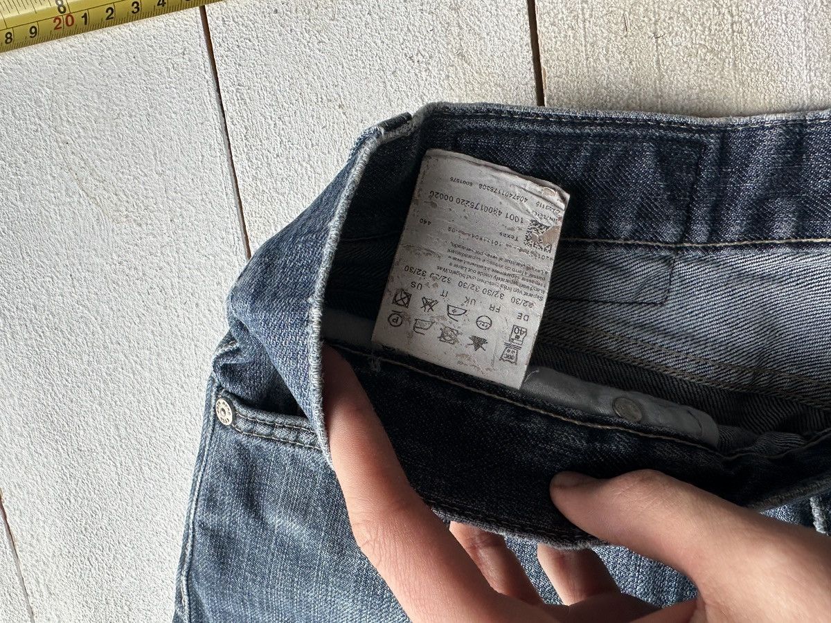 Hugo Boss 🚨 VNTG HUGO BOSS BLUE WASHED RARE MEN DENIM JEANS LUXURY Size US 32 / EU 48 - 7 Thumbnail