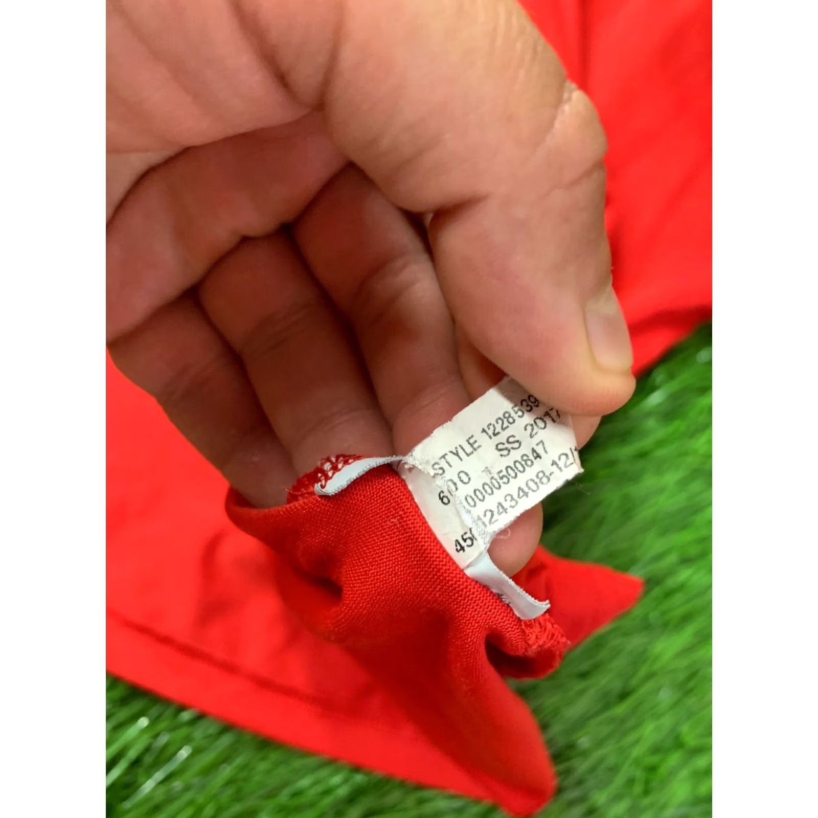 Under Armour Under Armour Mens Training Compression Shirt Jersey T-Shirt Original Size L Red Short Sleeve Adult Large Shirt Size US L / EU 52-54 / 3 - 6 Thumbnail