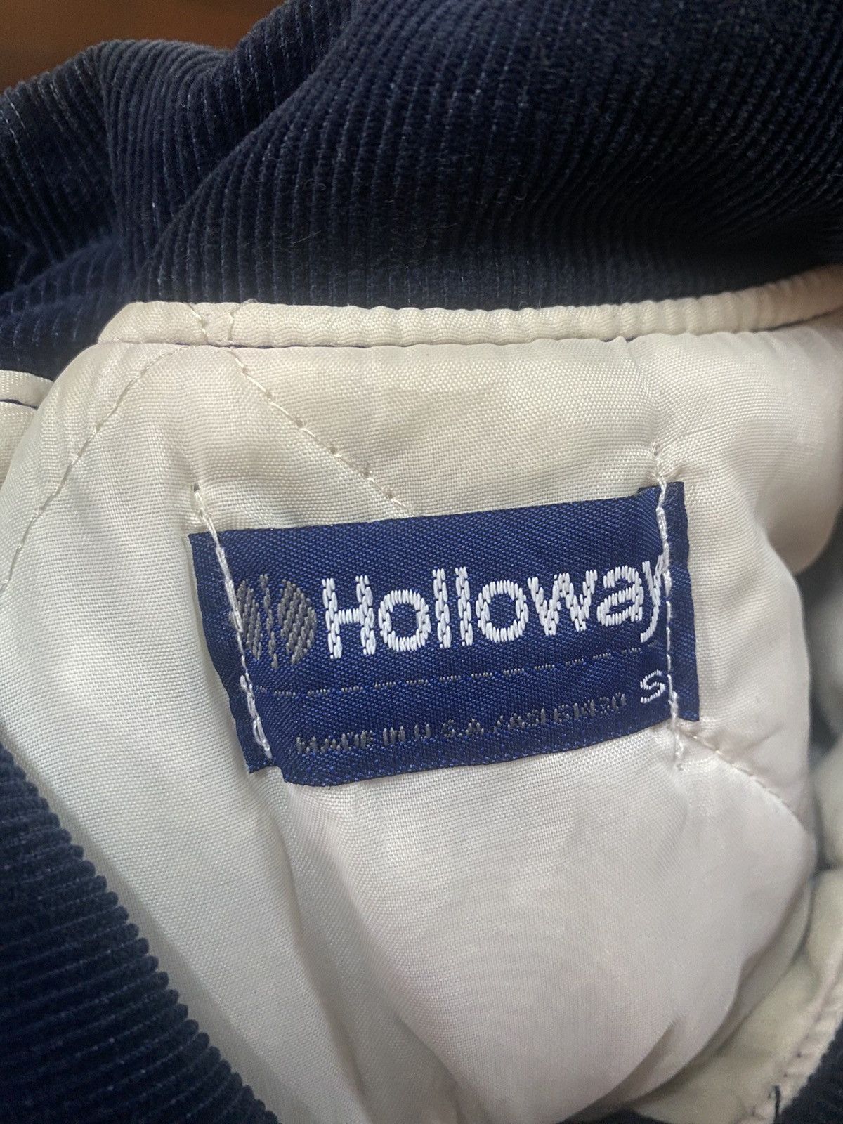 Vintage Rare vintage 70s HOLLOWAY corduroy bomber jacket Size US S / EU 44-46 / 1 - 11 Thumbnail