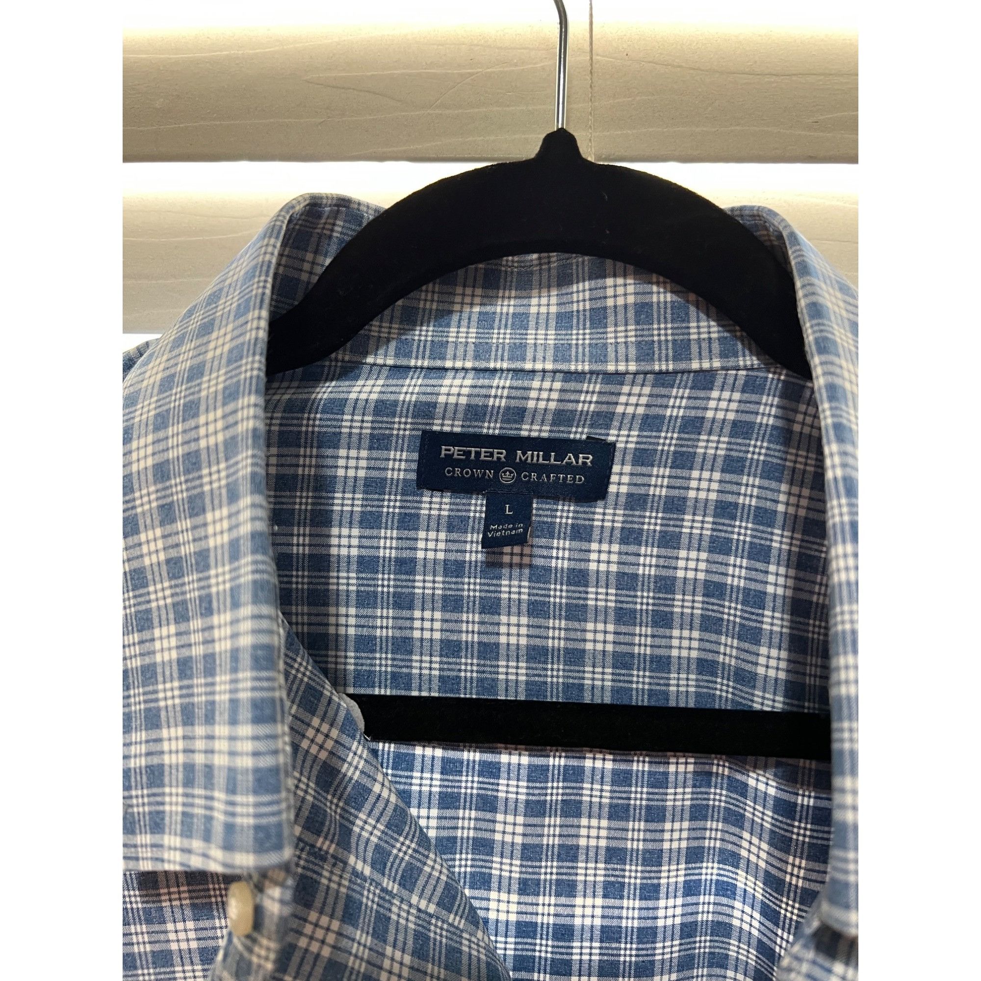 Peter Millar Peter Millar Crown Crafted Long Sleeve Button Up Shirt - Siz Size US L / EU 52-54 / 3 - 2 Thumbnail