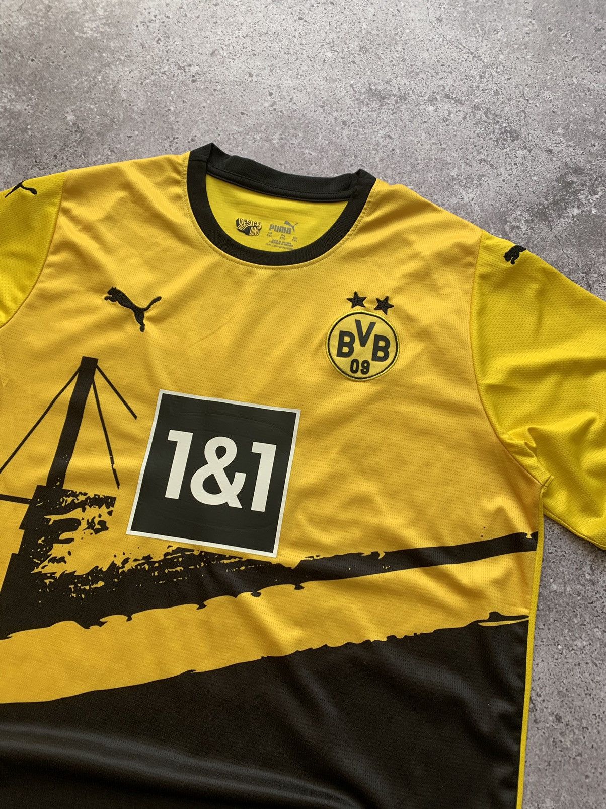 Puma × Vintage 🔥PUMA DORUSSIA DORTMUND 2023 2024 ADEYEMI #27 SOCCER JERSEY Size US XXL / EU 58 / 5 - 12 Thumbnail