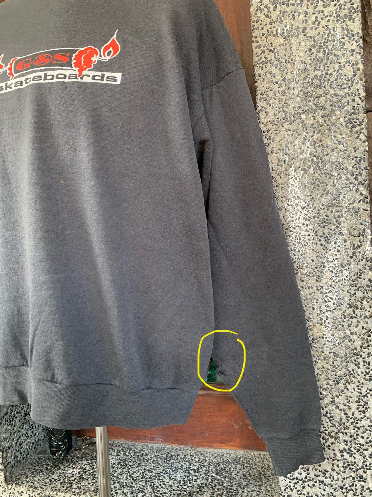 Vintage Vintage 90s G&S Gordon And Smith Skateboards Sweatshirt Size US L / EU 52-54 / 3 - 3 Thumbnail