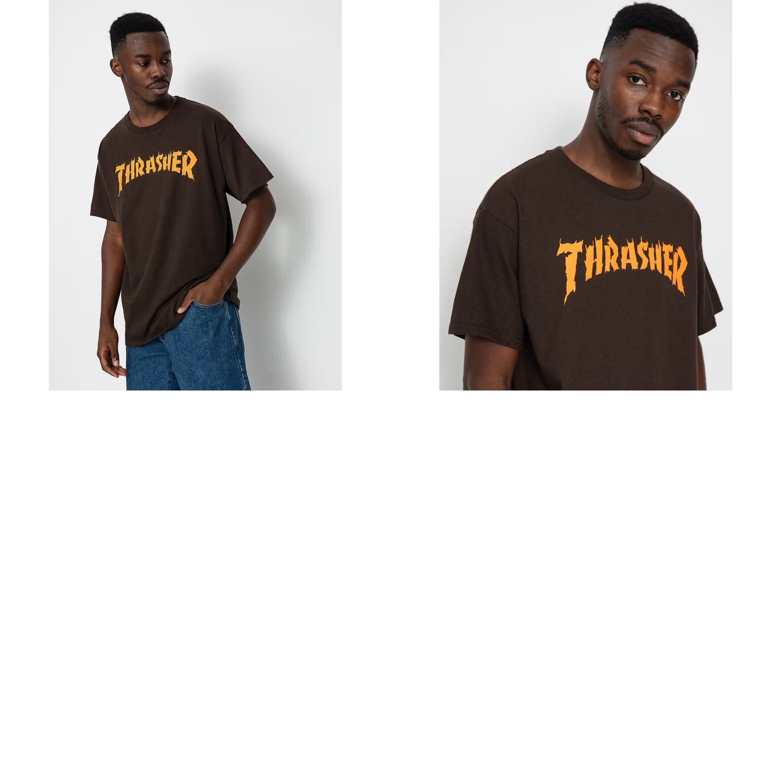 Thrasher Thrasher Burn It Down T-Shirt Men XL Brown Y2K Rare Retro Hype Crew Neck Short Sleeve Brown Shirt Mens XLTex Size US XL / EU 56 / 4 - 9 Thumbnail