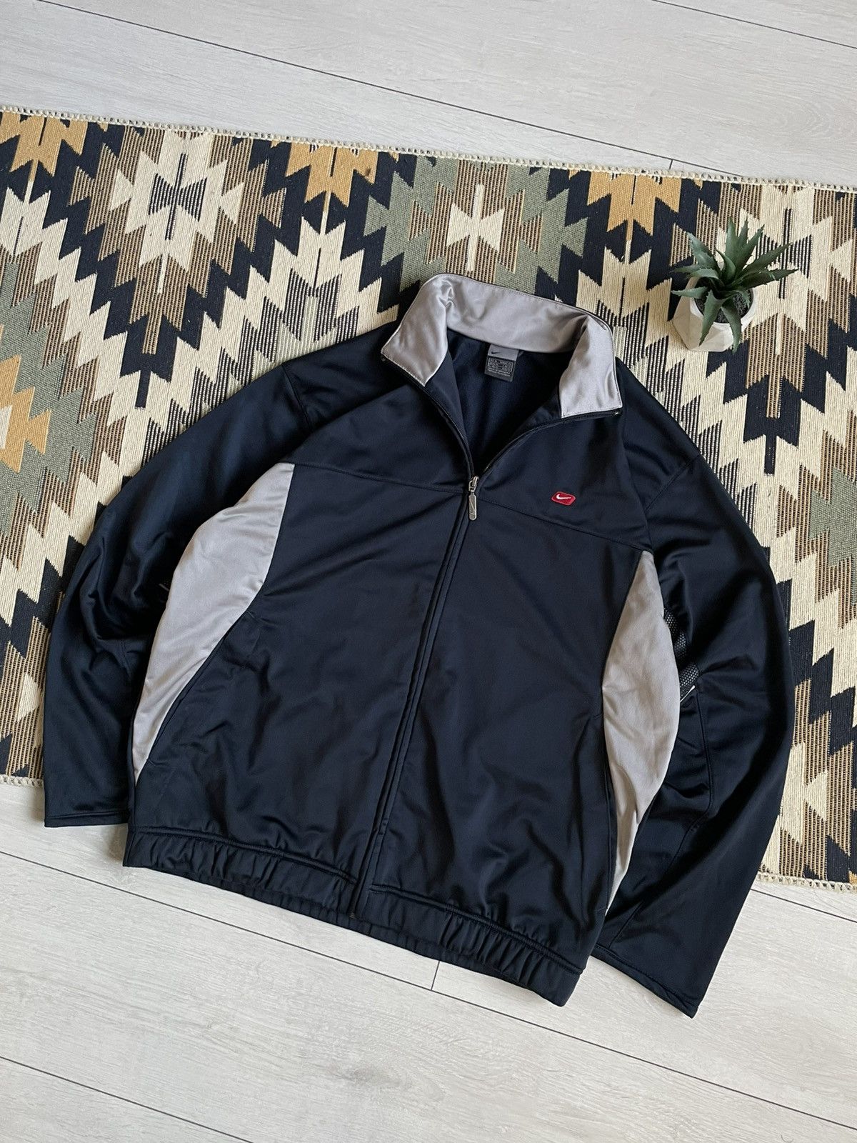 Nike × Vintage Vintage Y2K Nike Track Top Jacket Size US M / EU 48-50 / 2 - 9 Thumbnail