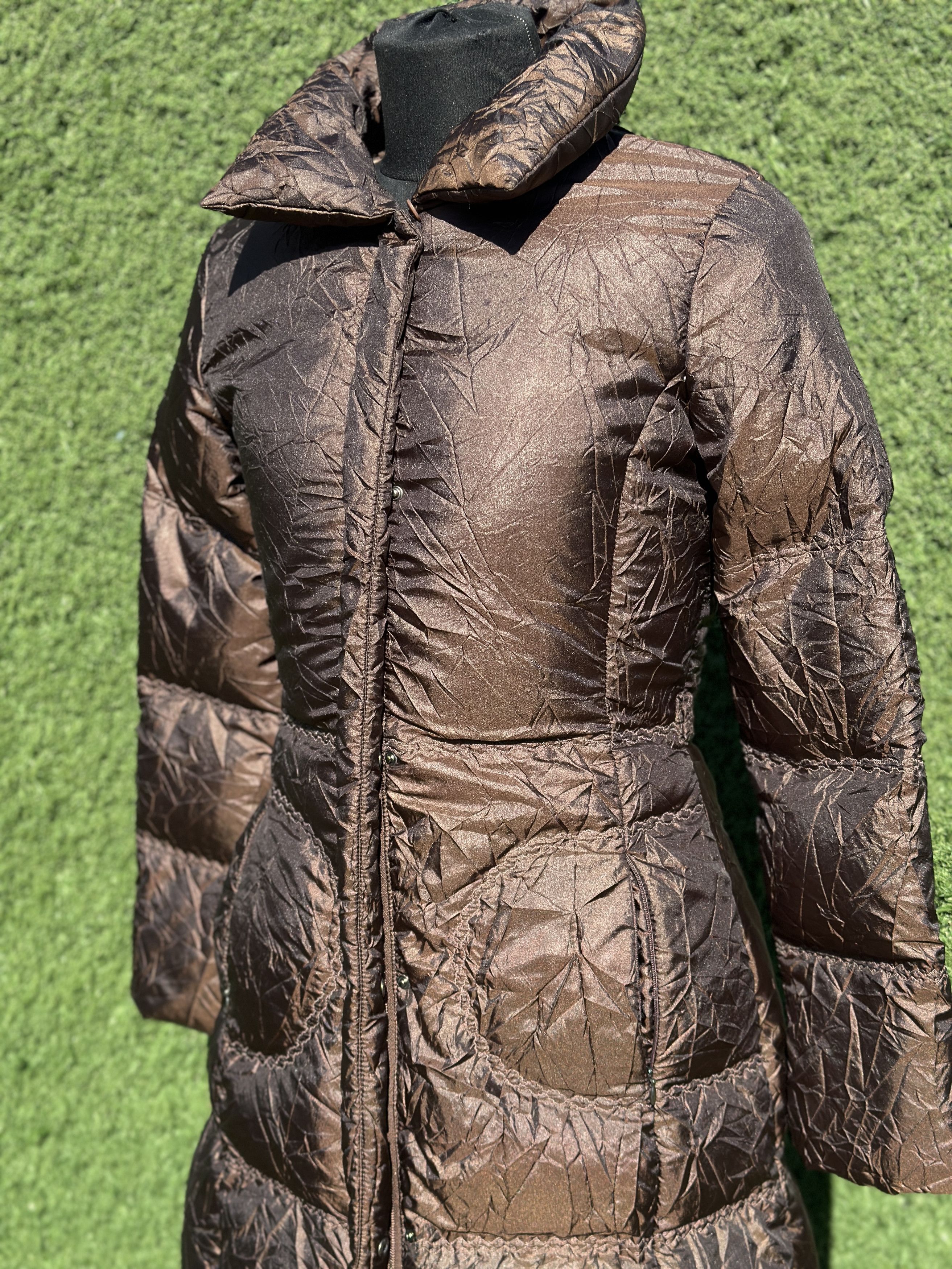 Moncler Moncler Long Down Coat Women S Fits XS 16Y 2000s Wrinkled Size XS / US 0-2 / IT 36-38 - 19 Thumbnail