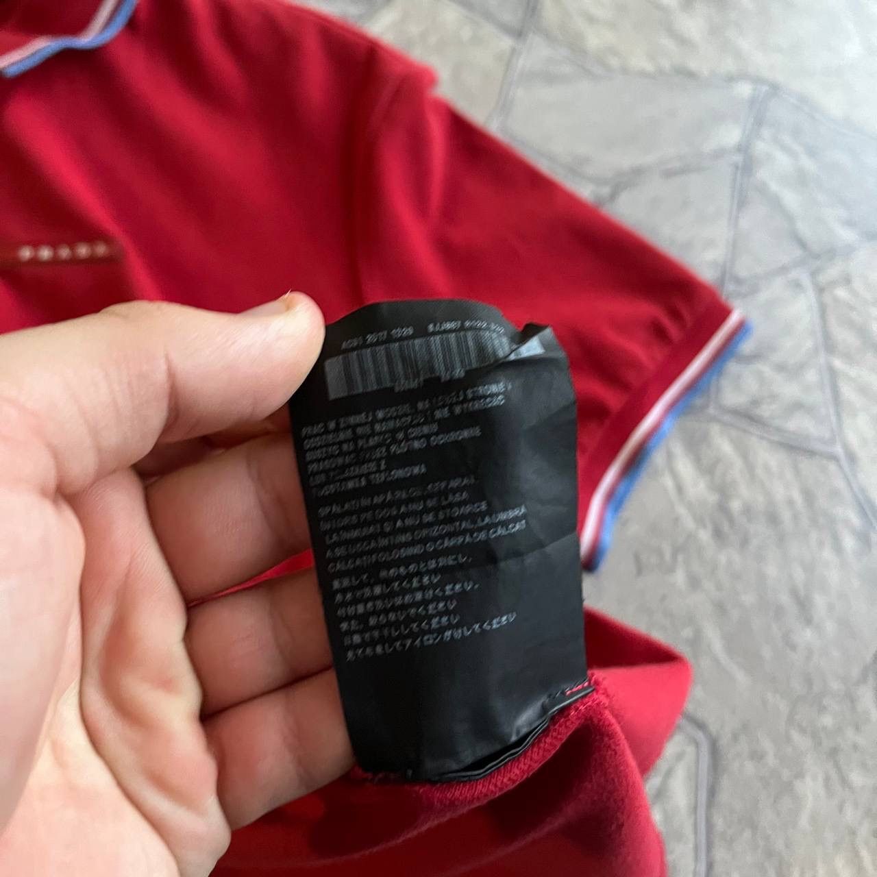 Prada Prada Polo T Shirt Red Tab Designer Size US XL / EU 56 / 4 - 16 Thumbnail