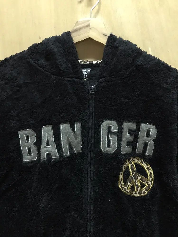 Japanese Brand Strange Heaven Surf Style Fleece Hoodies Size XXL / US 16-18 / IT 52-54 - 4 Thumbnail