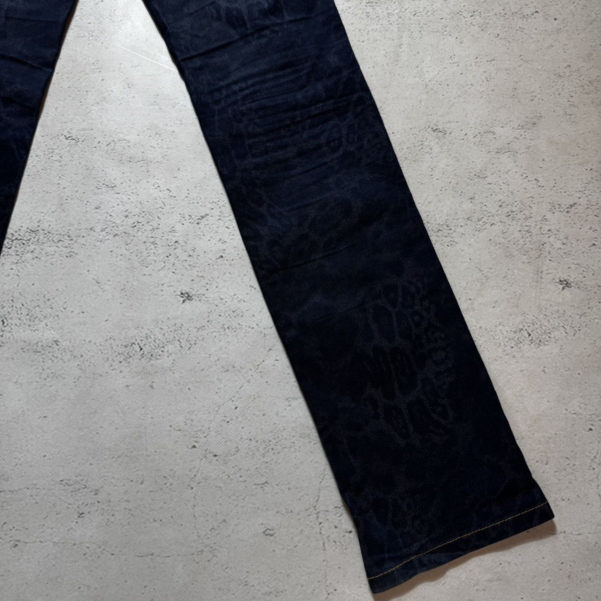 Roberto Cavalli roberto cavalli jeans with big logo leopard pattern Size 27" / US 4 / IT 40 - 4 Thumbnail
