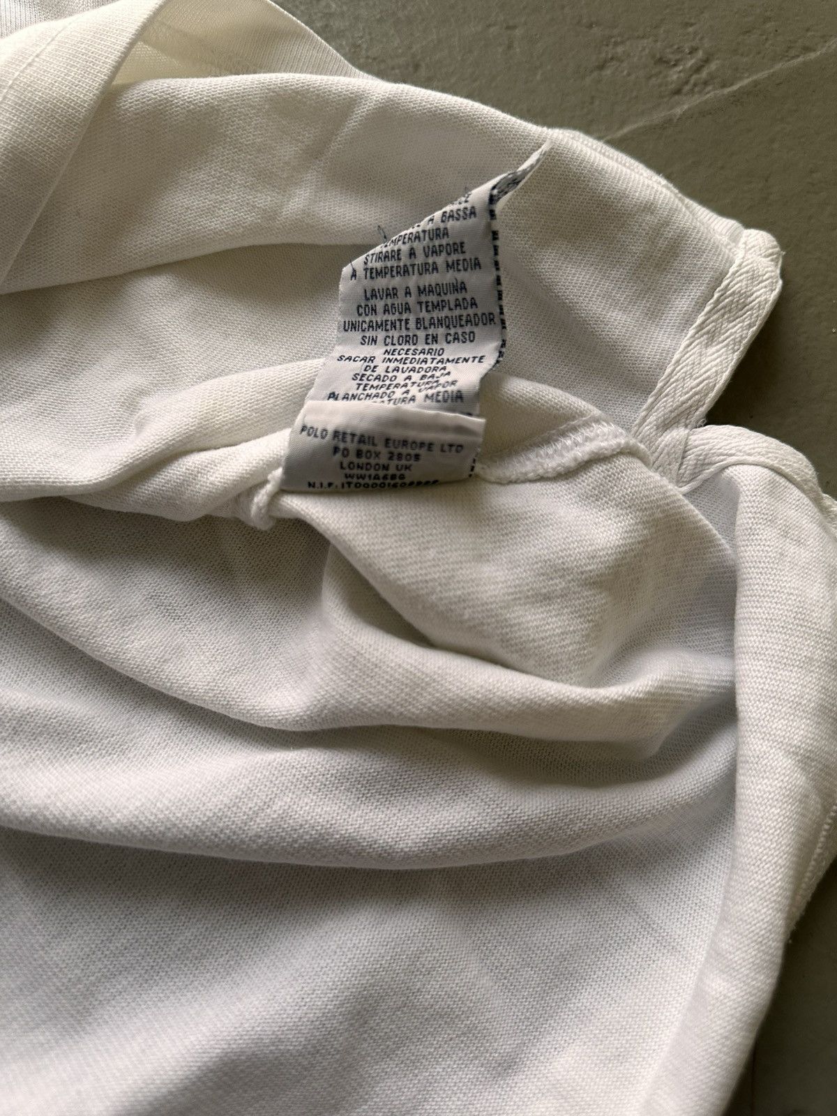 Polo Ralph Lauren Polo Ralph Lauren Rugby Shirt Blue White Embroidered Crest Size US L / EU 52-54 / 3 - 7 Thumbnail