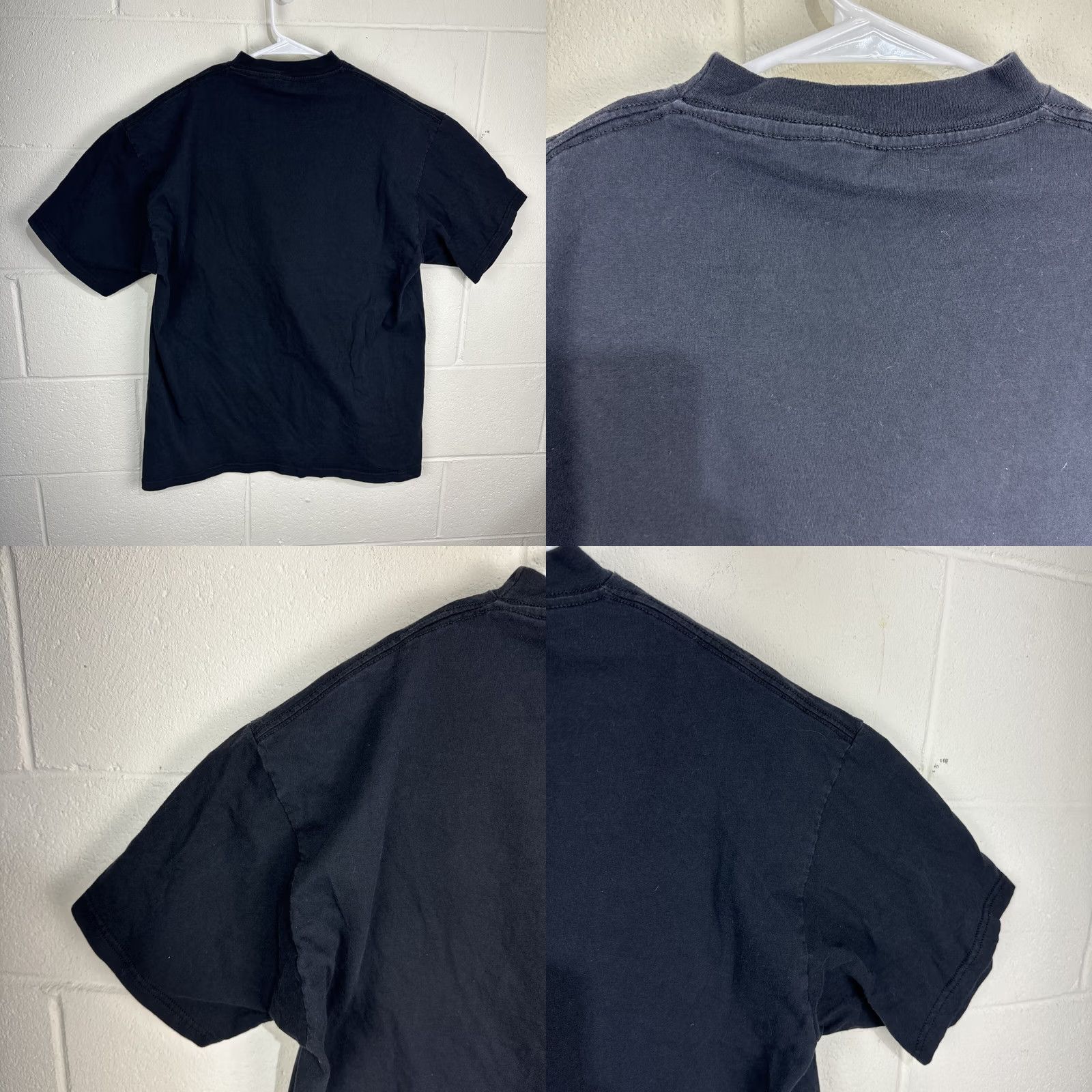 Tultex VINTAGE Yellow Jacket Hornet Bug Off T-Shirt Adult XL 90s Tultex Short Sleeve Black Mens Size US XL / EU 56 / 4 - 8 Thumbnail