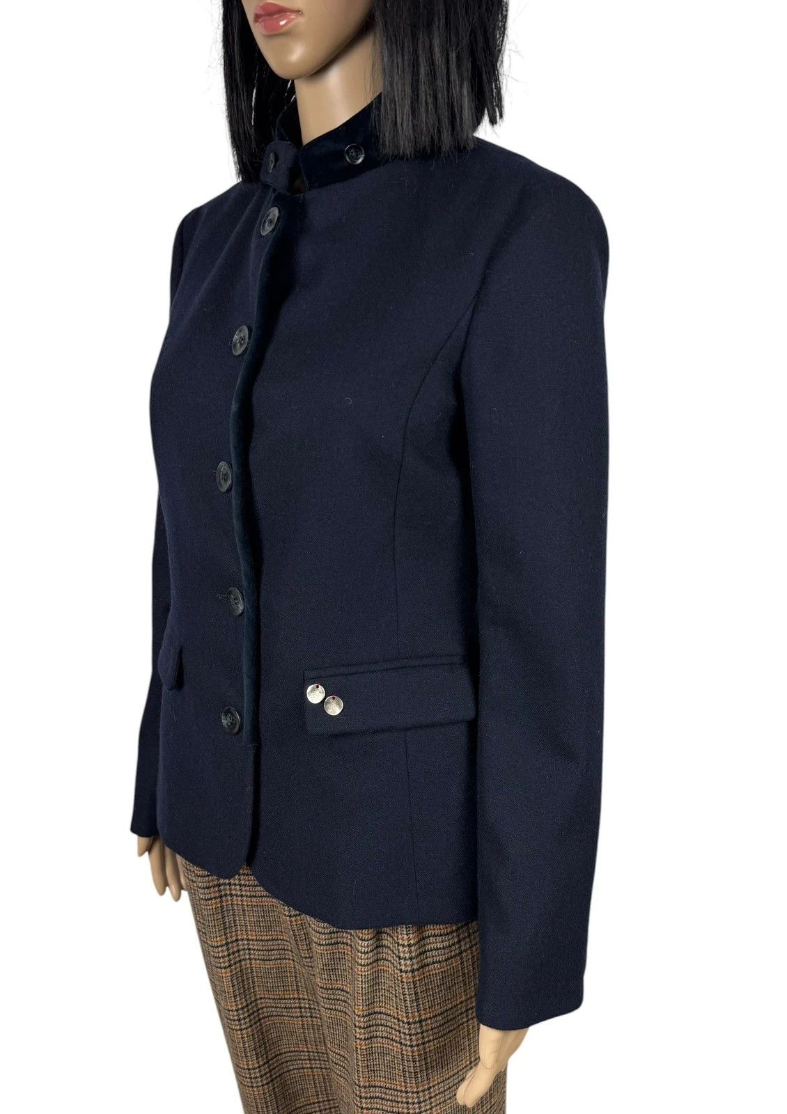 Other Luis Trenker Wool Navy Jacket size 40 Size S / US 4 / IT 40 - 5 Thumbnail
