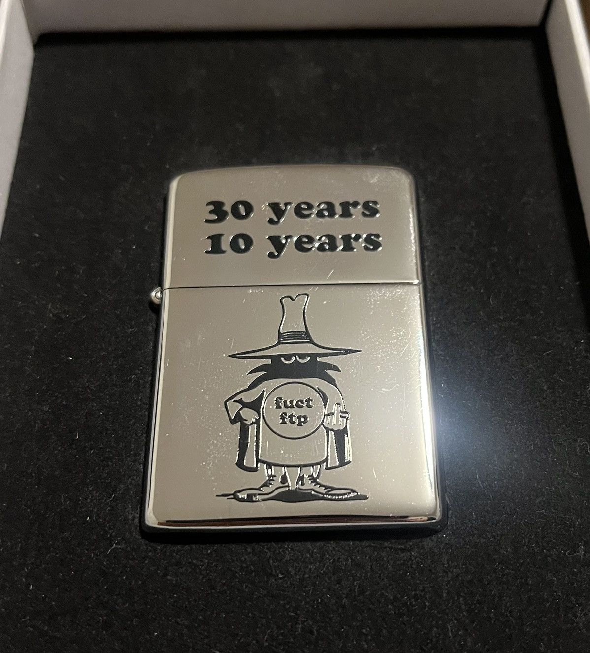 FTP x FUCT Anniversary Lighter Silver (2022) - NEW