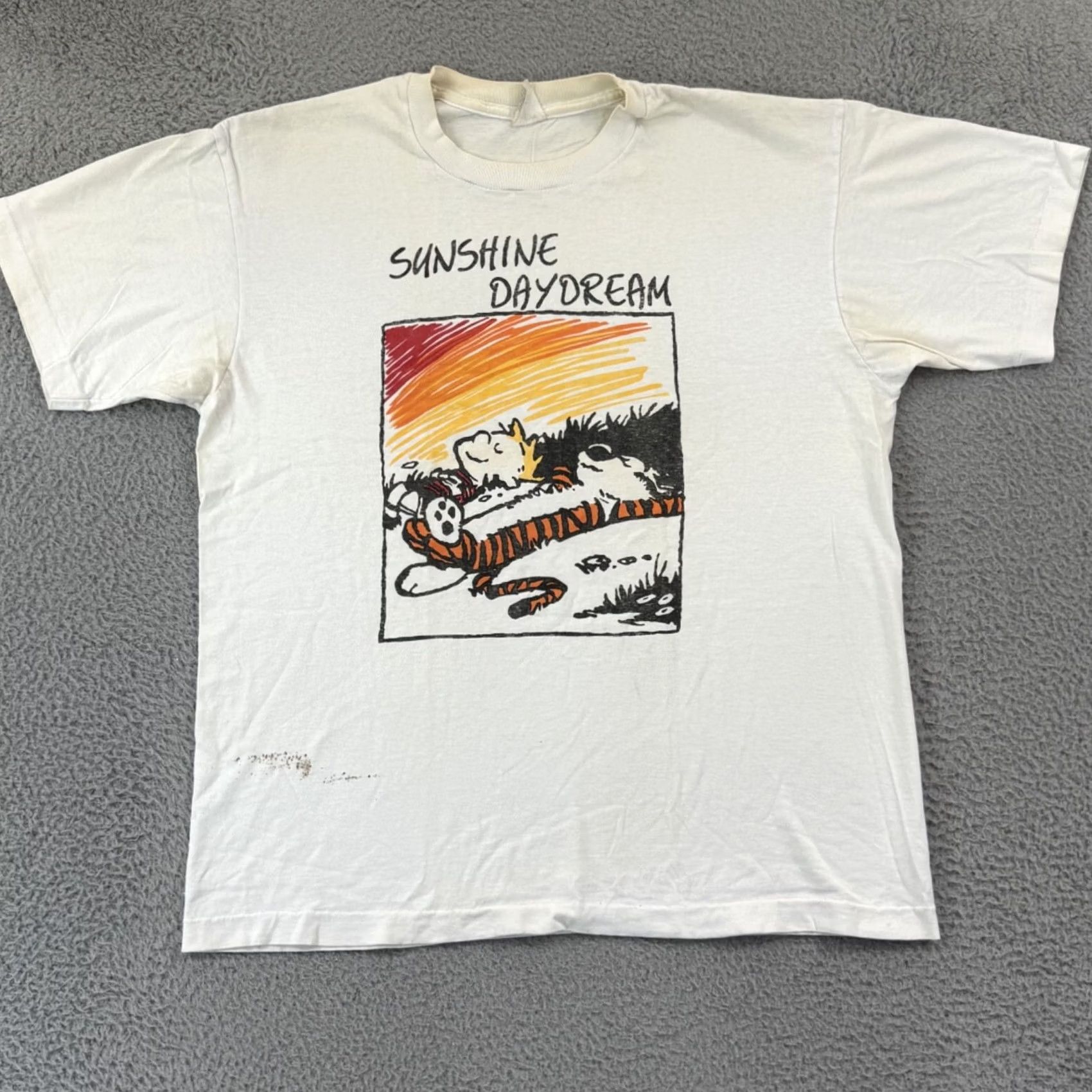 Vintage VINTAGE Grateful Dead Shirt Mens 2XL White Cotton 90s Graphic Print Logo Short Sleeve Crew Neck Nike? Size US XXL / EU 58 / 5 - 2 Thumbnail