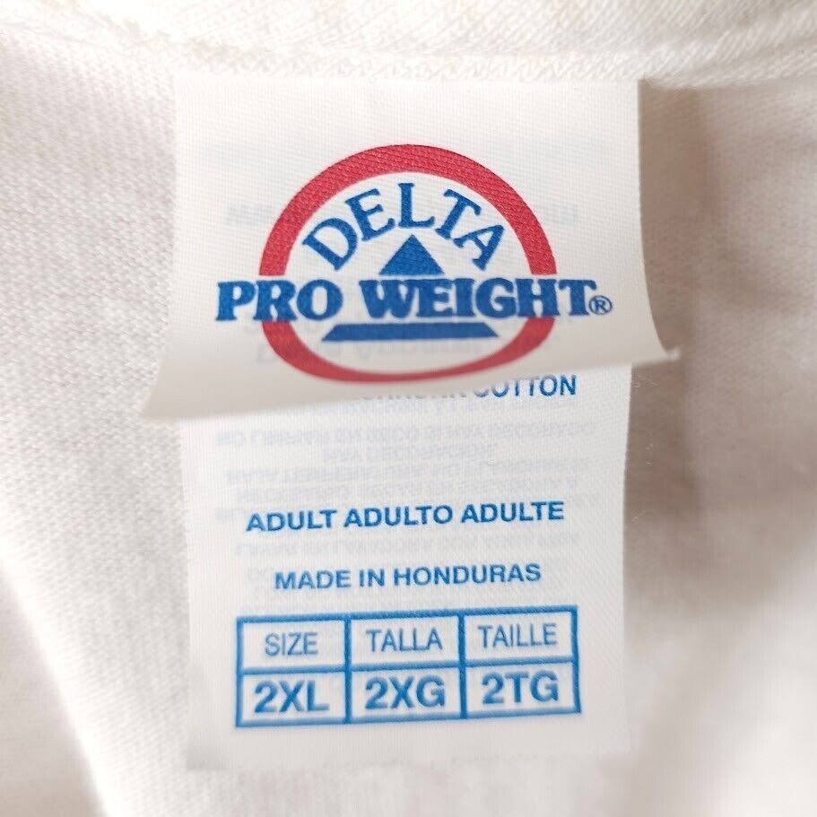 Delta Modelo Cerveza T Shirt Mens Size 2XL White Mexican Beer Size US XXL / EU 58 / 5 - 4 Thumbnail
