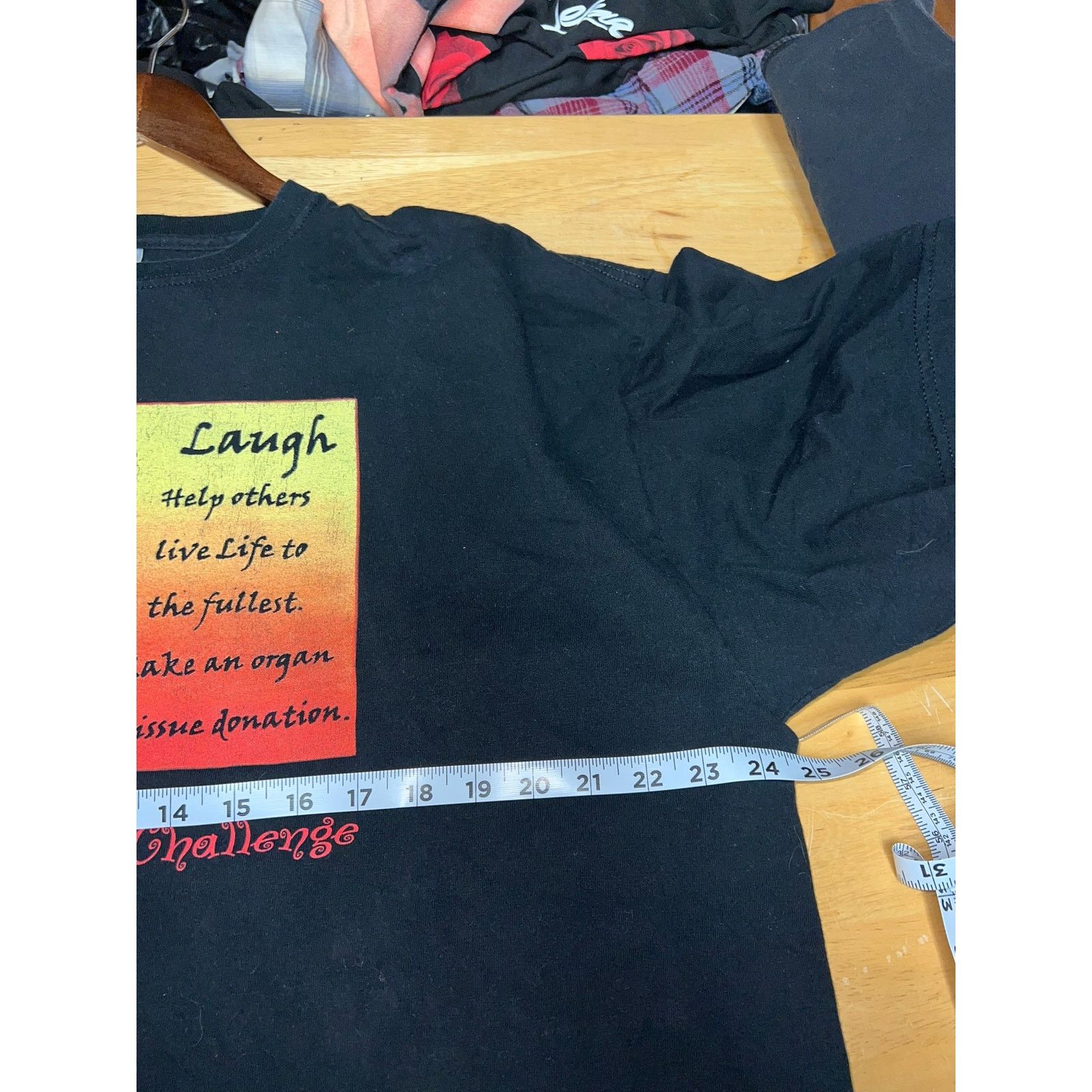 Gildan Live Laugh Love Shirt Creative Challenge Colorado Tee 2XL Size US XXL / EU 58 / 5 - 7 Thumbnail