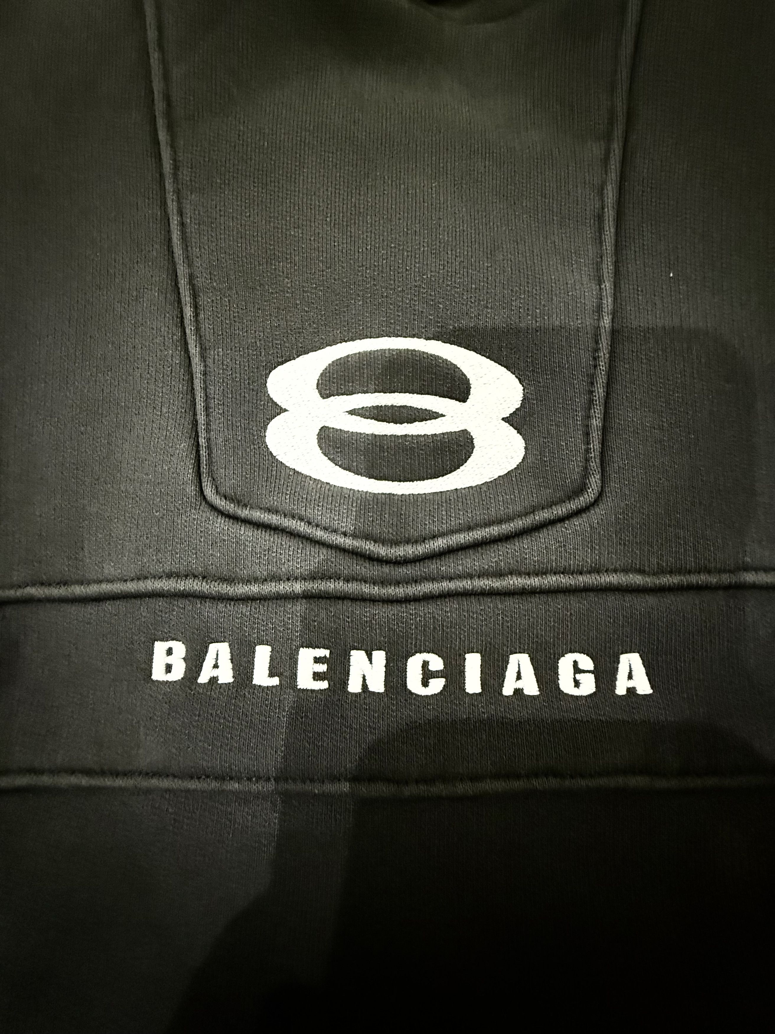 Balenciaga Balenciaga Unity Sports Icon Biker Zip-Up Hoodie Oversized Size US L / EU 52-54 / 3 - 4 Thumbnail