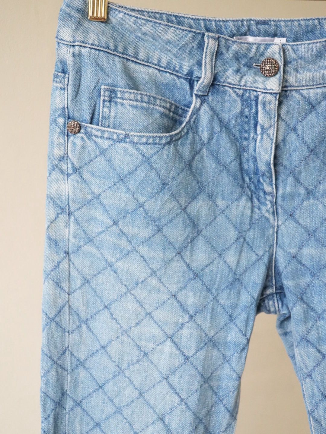 Chanel Chanel Blue Denim Jeans Size 25" / US 0 / IT 36 - 2 Thumbnail