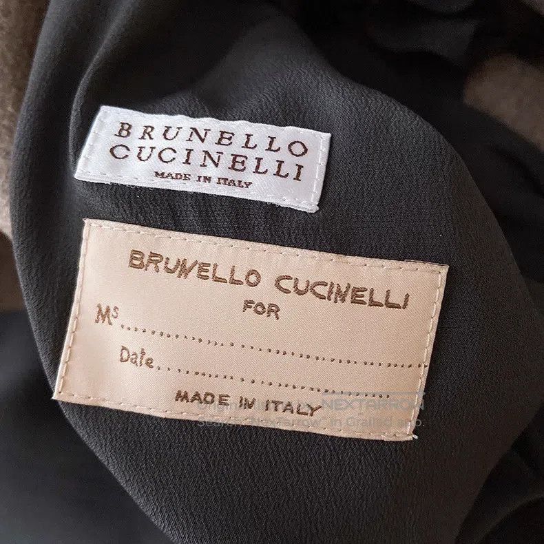 Brunello Cucinelli Brunello Cucinelli Beaded Cashmere Bathrobe Coat, Mid-Leng Size XS / US 0-2 / IT 36-38 - 7 Thumbnail
