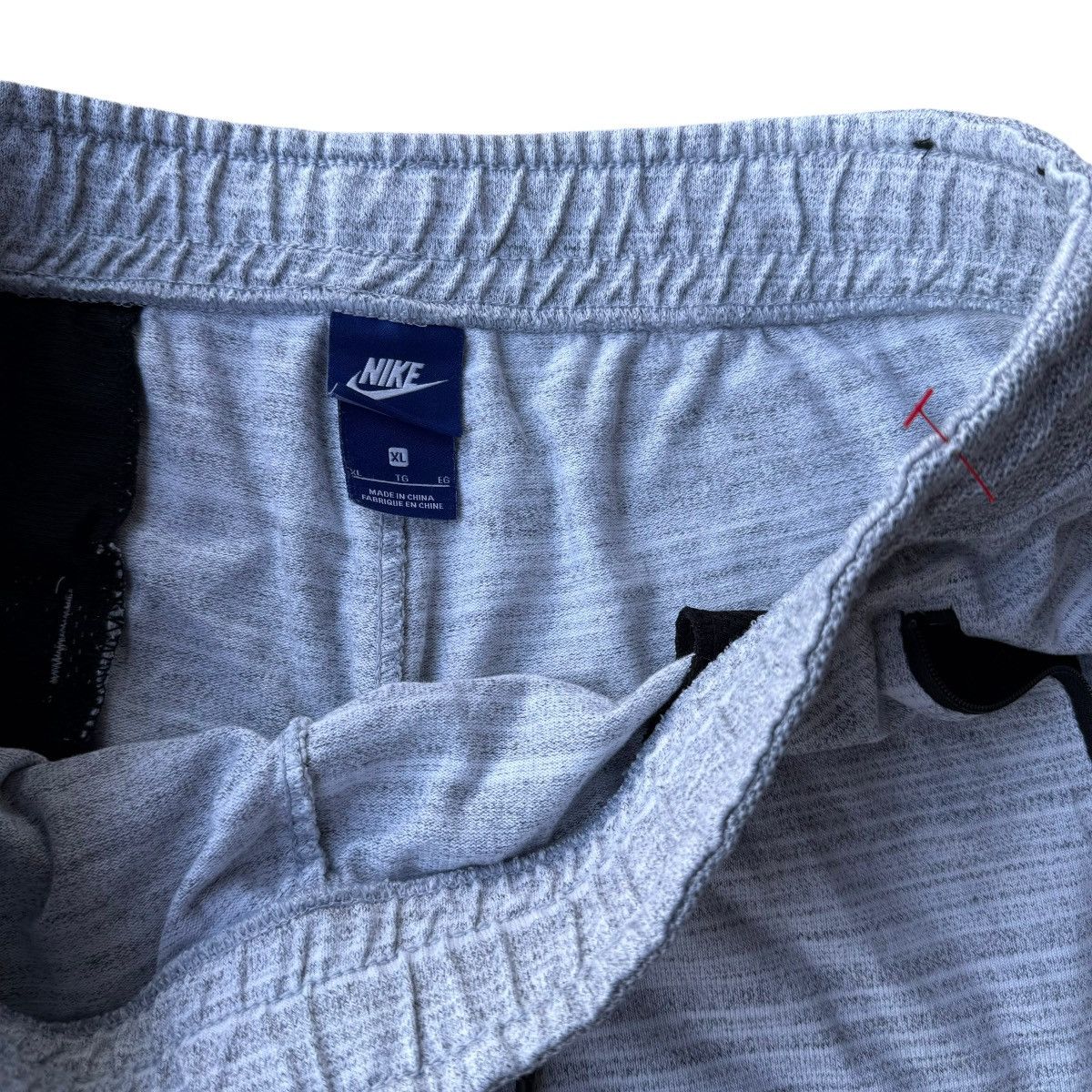 Japanese Brand × Nike Nike Tech Fleece Loose Gray Gym Shorts Knitted Advanced Size US 34 / EU 50 - 5 Thumbnail