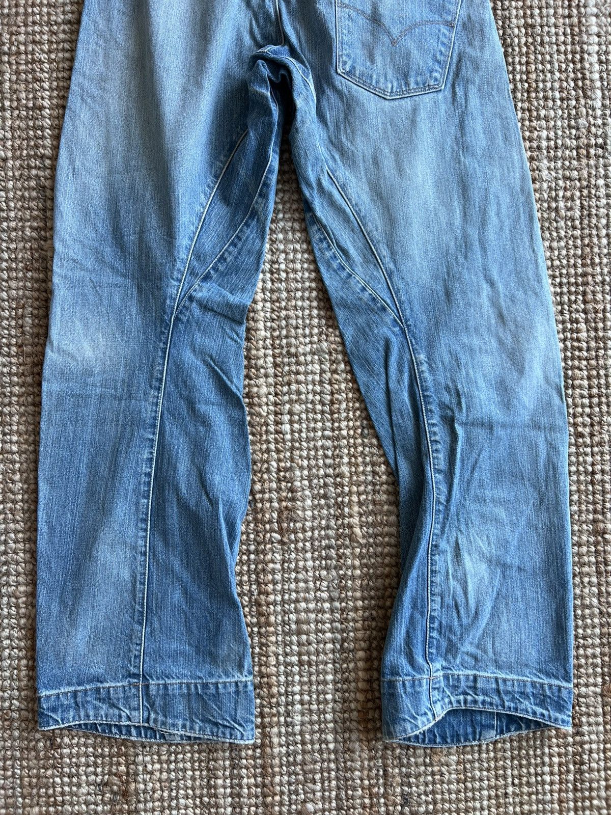 Levi's Levis Engineered Jeans Buckle Back Tag W29 Actual 31x31.5 Size US 34 / EU 50 - 6 Thumbnail