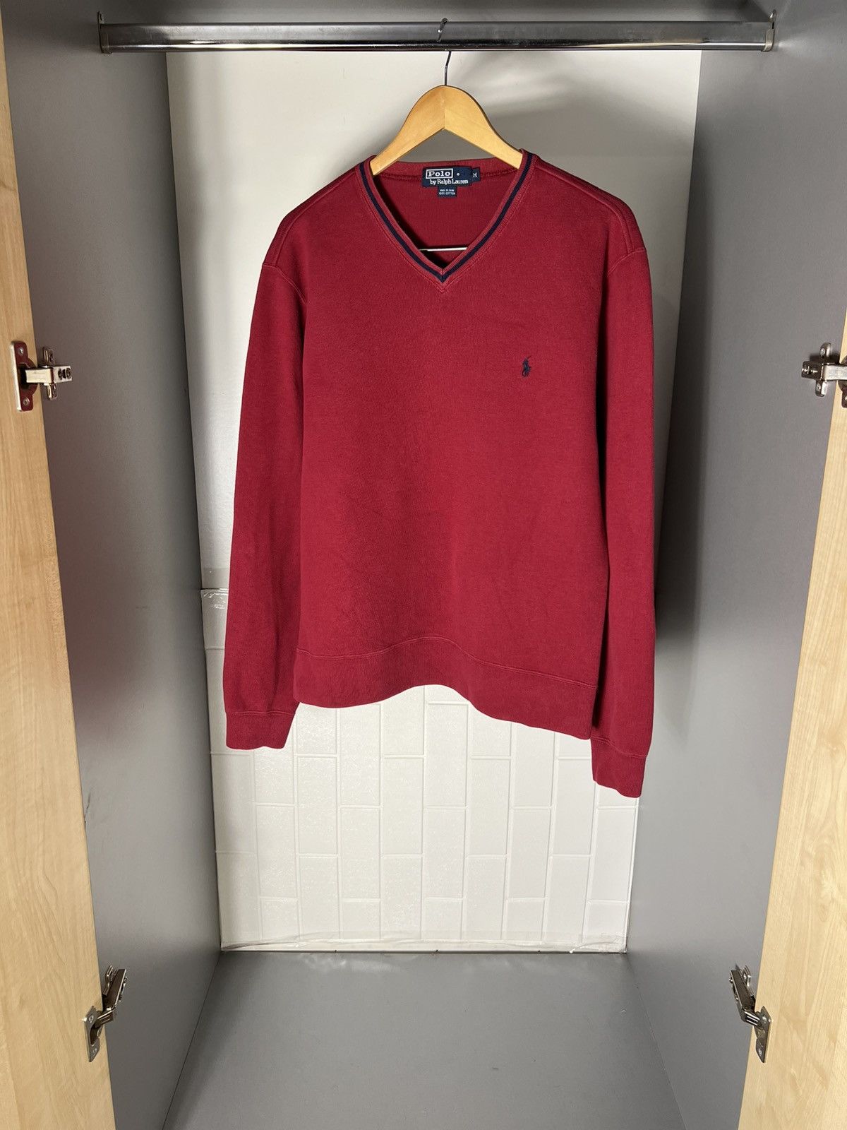 Polo Ralph Lauren VINTAGE POLO RALPH LAUREN RETRO SWEATER DESIGNER DELUX 90s Size US M / EU 48-50 / 2 - 1 Thumbnail
