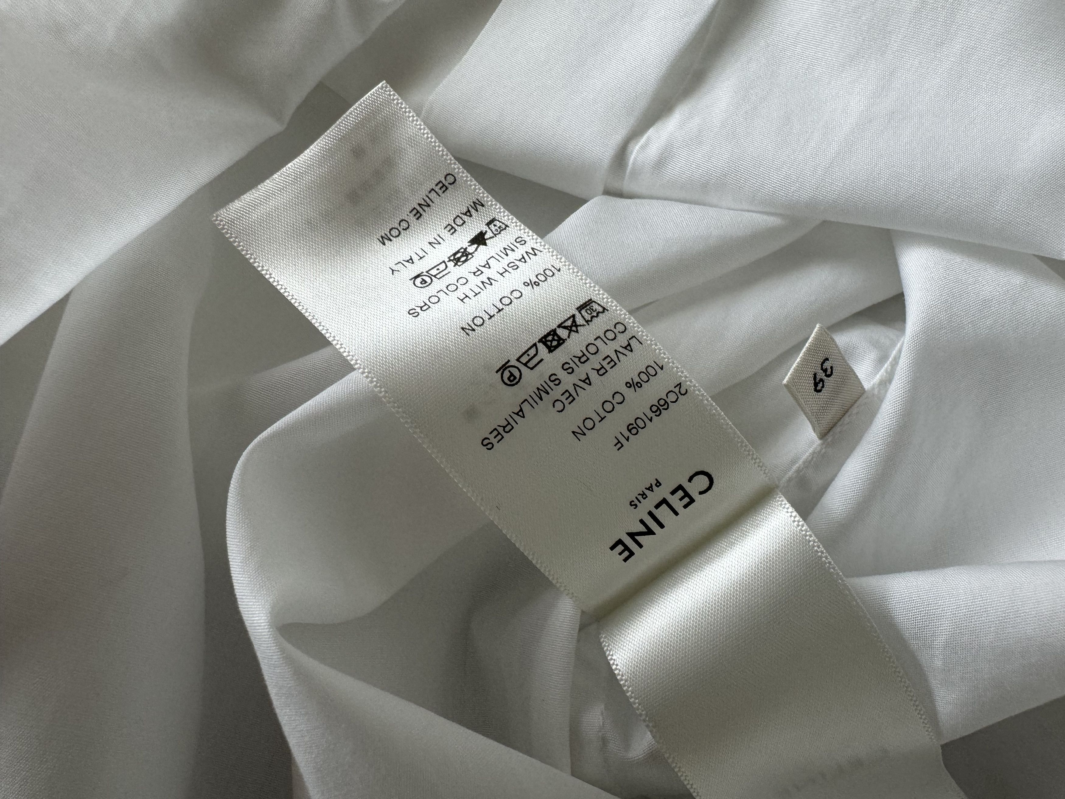 Celine × Hedi Slimane Celine Page Shirt FW21 Size US M / EU 48-50 / 2 - 3 Thumbnail