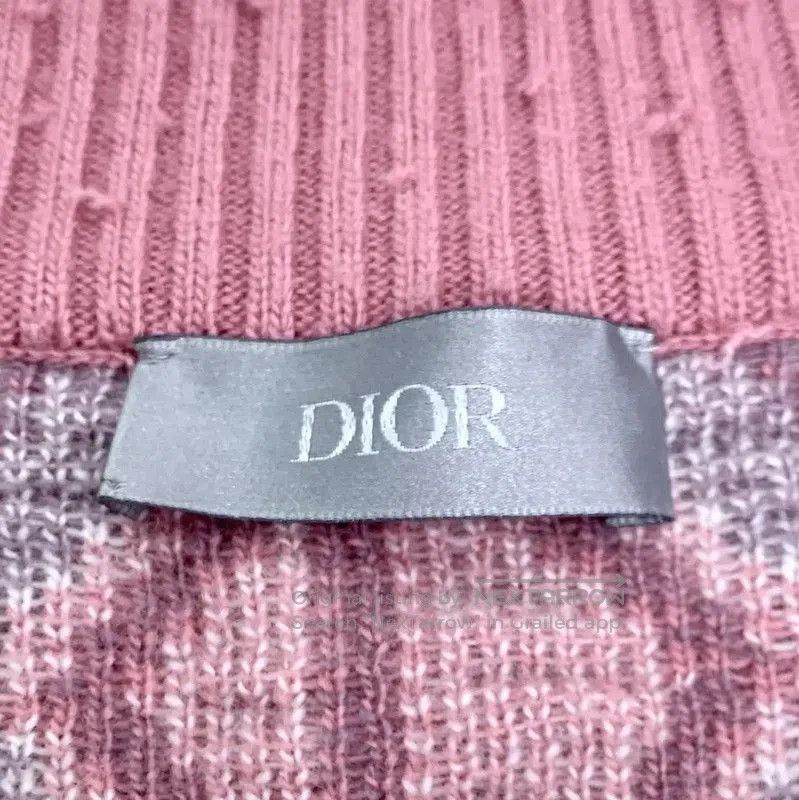 Dior Dior Men's Pink Wool Knit Sweater . Size US S / EU 44-46 / 1 - 5 Thumbnail