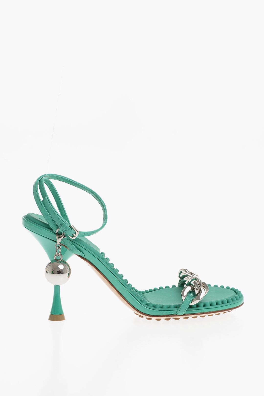 og1mm0624 Leather Sandals in Green