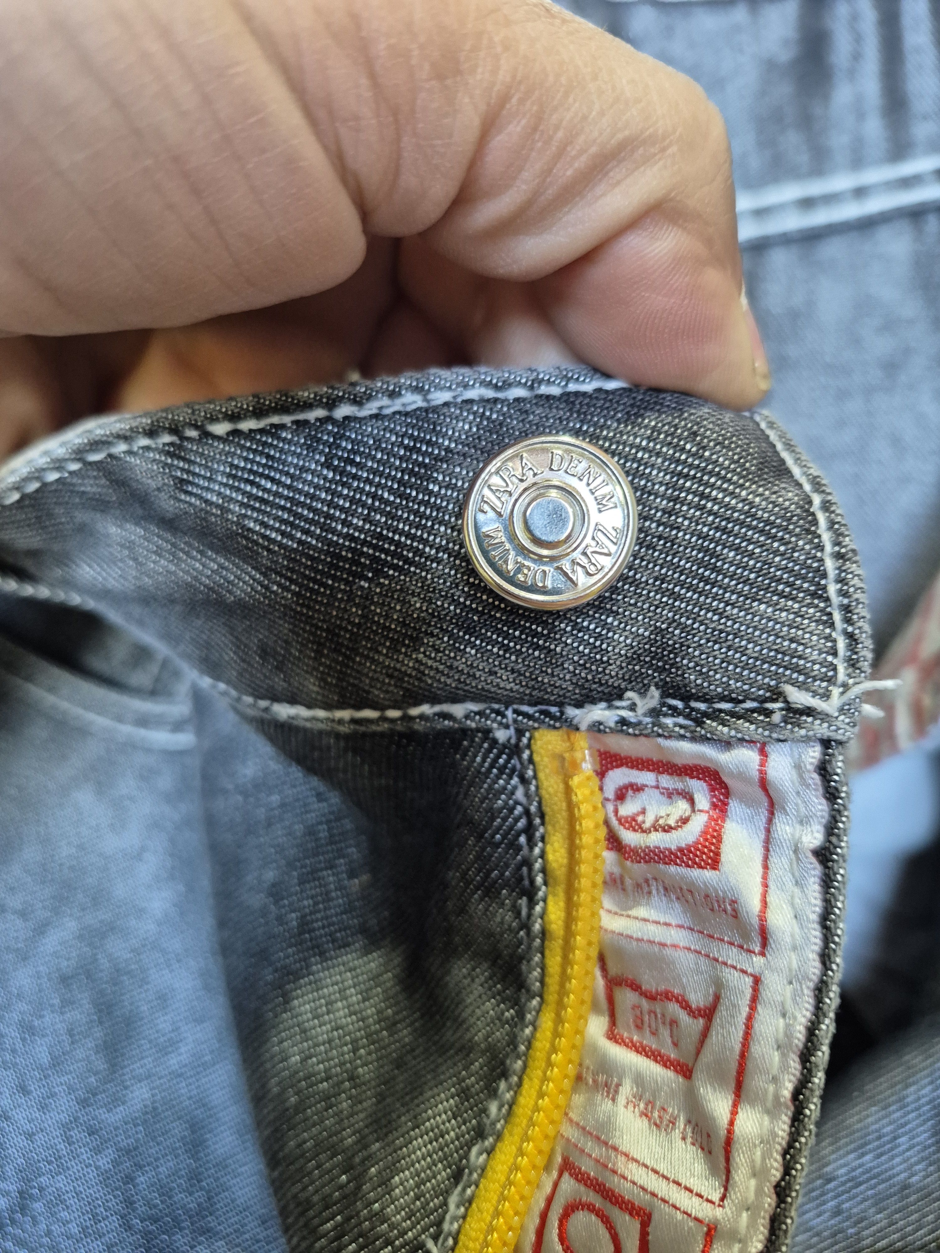 Ecko Unltd. Ecko Unltd jeans silver metallic baggy pants Y2K 5th An Size US 26 / EU 42 - 12 Thumbnail
