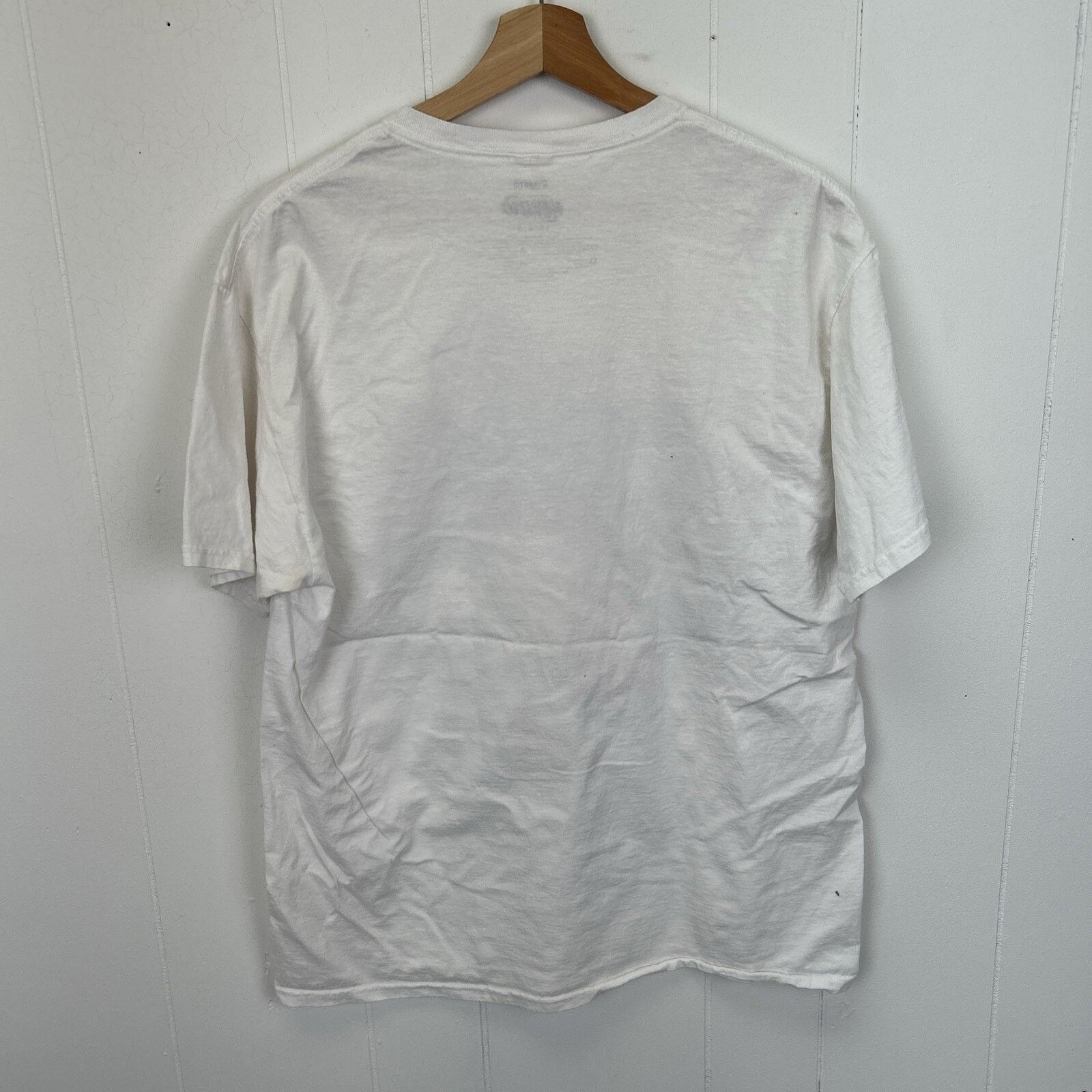 The Unbranded Brand Naruto Cat Anime White Graphic Short Sleeve T-Shirt Large Size US L / EU 52-54 / 3 - 2 Thumbnail