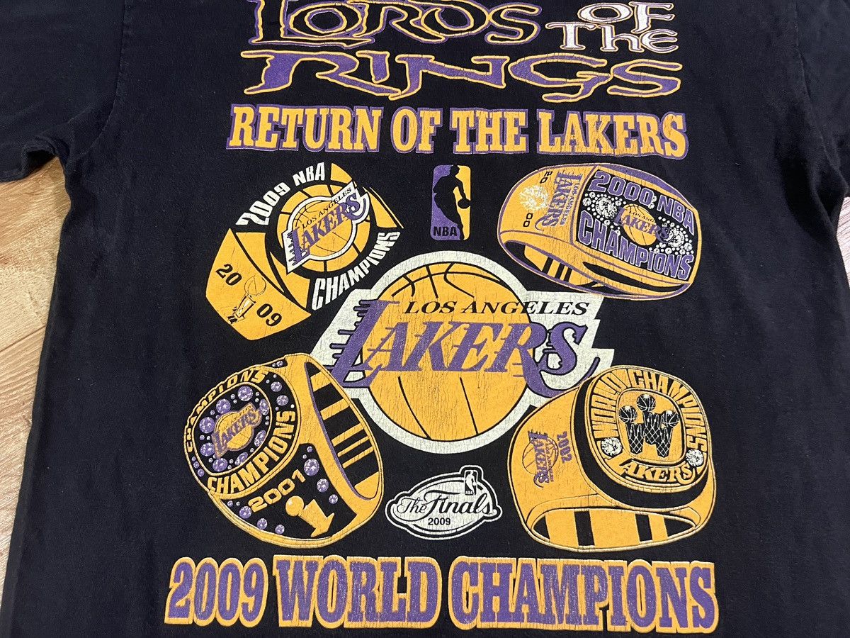 NBA VINTAGE Y2K LA LAKERS LORD OF THE RINGS WORLD CHAMPIONS 2009 Size US M / EU 48-50 / 2 - 11 Thumbnail