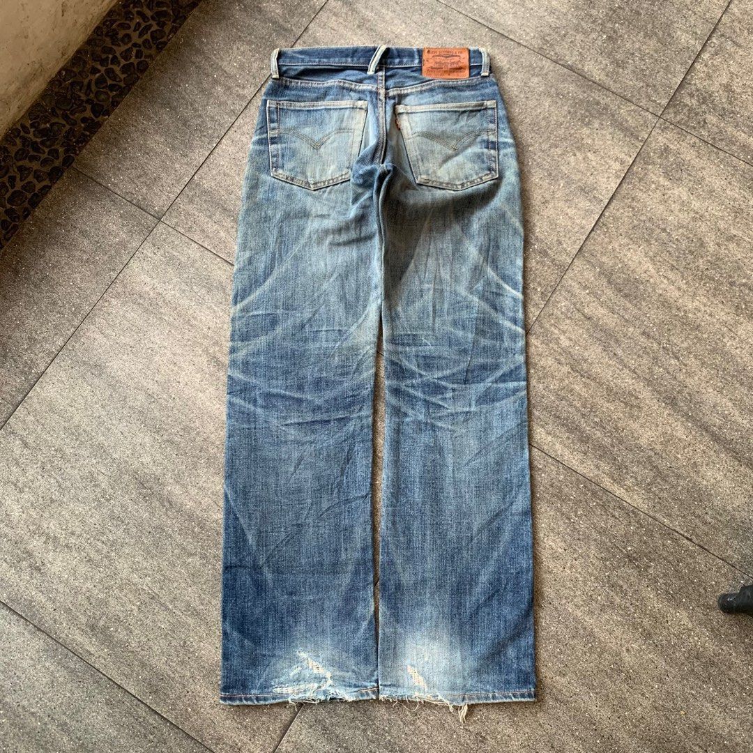 Levi's × Levi's Vintage Clothing × Vintage Levi's Big E selvedge beautifull fading Size US 29 - 2 Thumbnail
