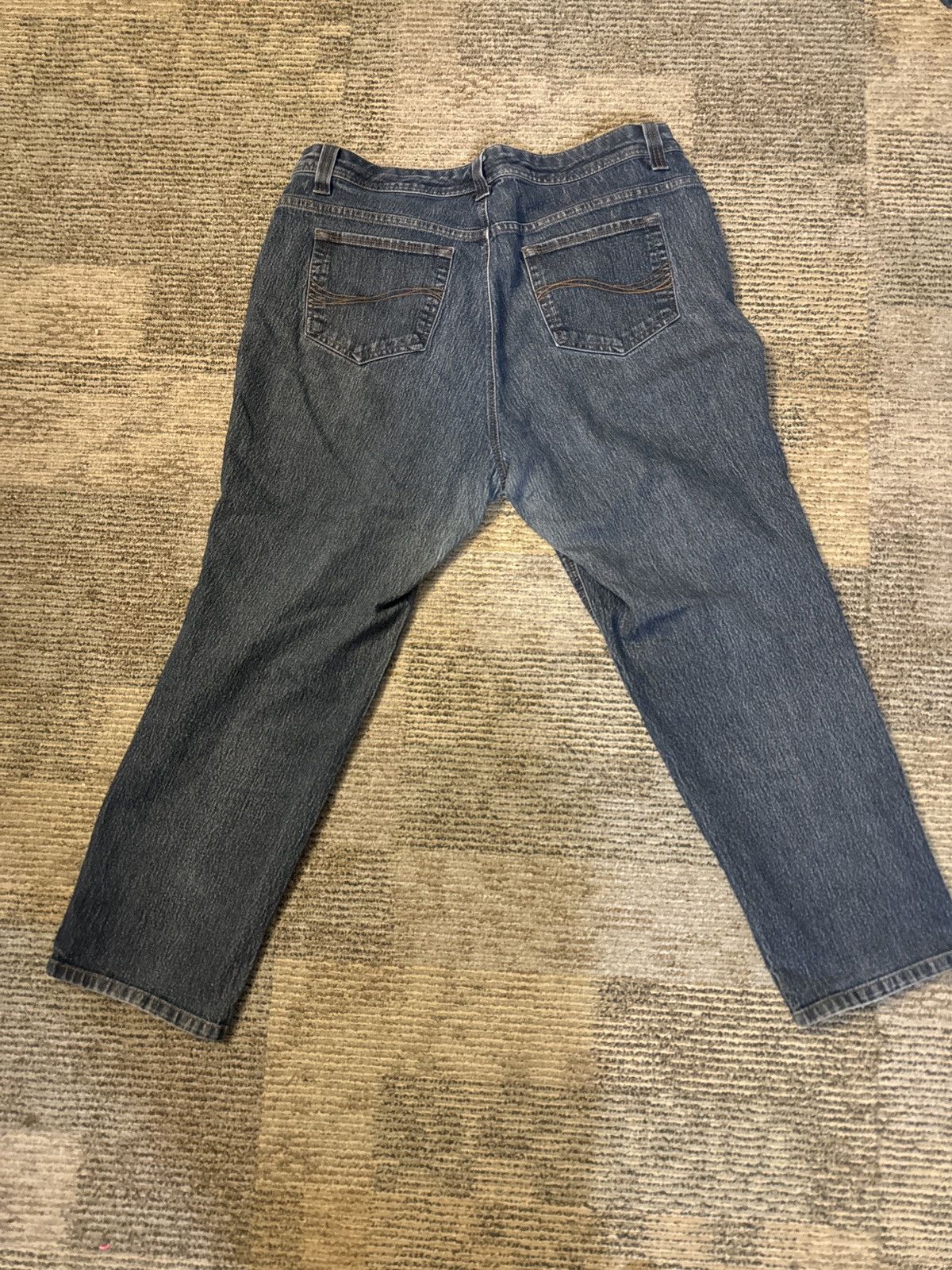 Charter Club × Vintage CHARTER BAGGY JEANS Size US 38 / EU 54 - 2 Thumbnail