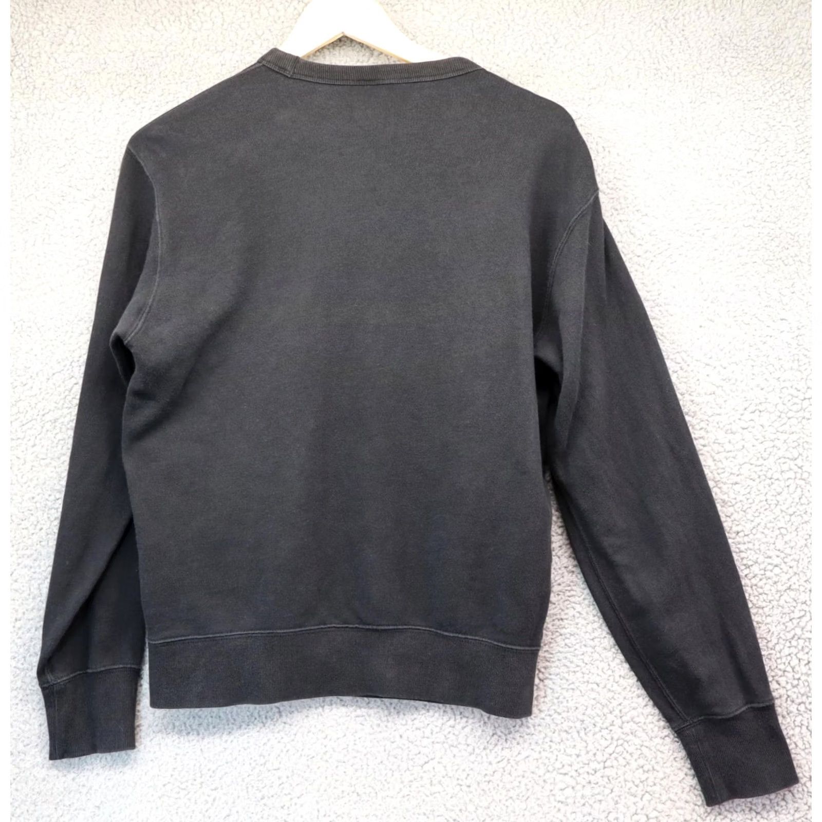 Uniqlo Uniqlo Sweatshirt Black XS Crew Neck Long Sleeve Regular Pullover Men's Winter Graphic Size US XS / EU 42 / 0 - 8 Thumbnail
