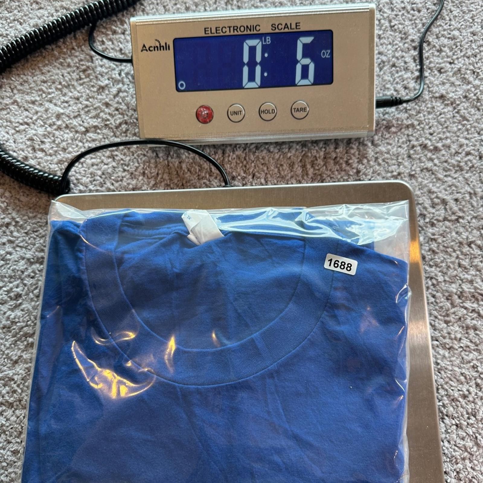 Other Mighty Mouse Graphic T Shirt Blue XL Ring Spun Fan Favorite Size US XL / EU 56 / 4 - 6 Thumbnail