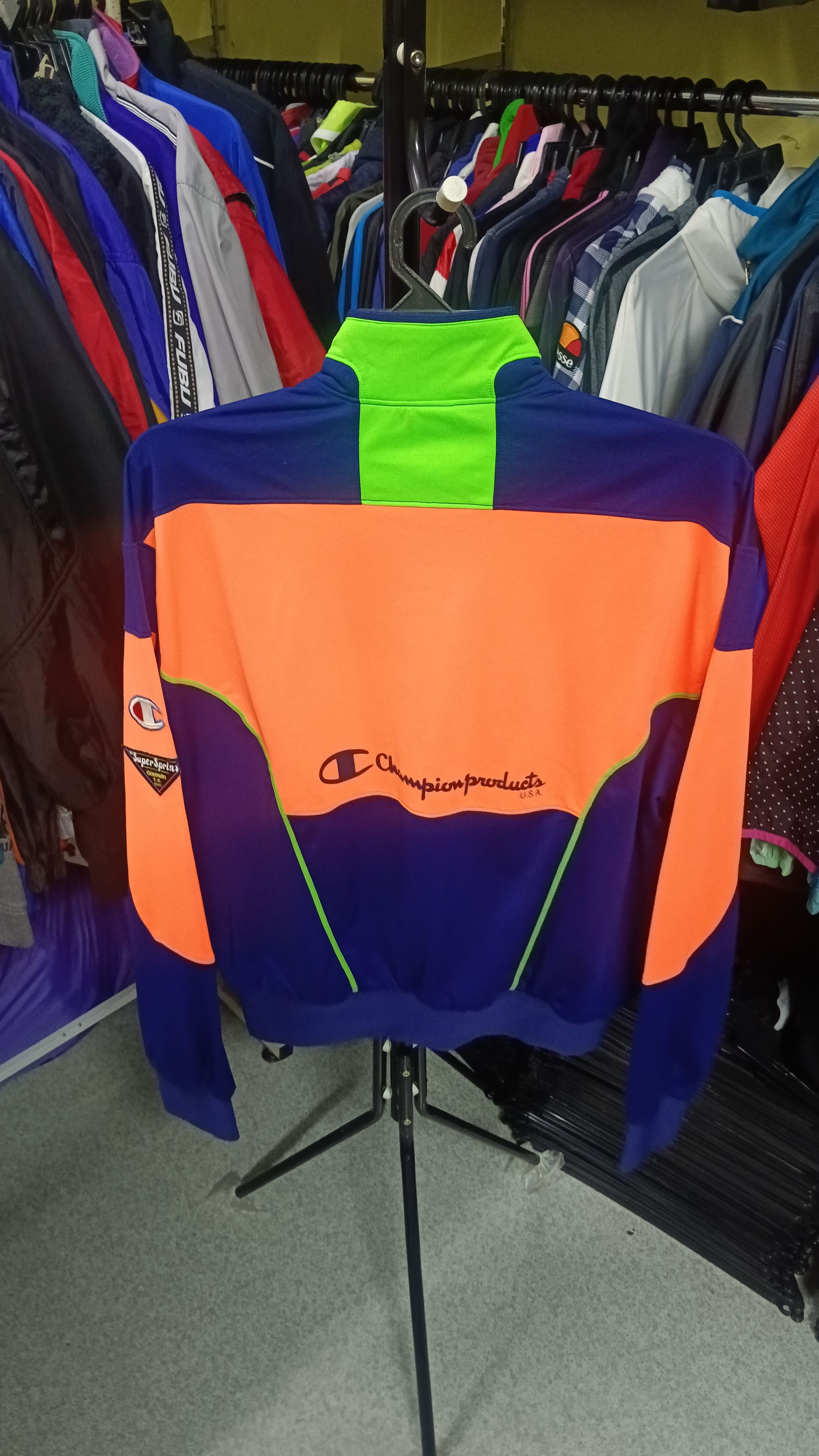 Champion Rare Vintage Champion Colour Block Track Jacket Size US M / EU 48-50 / 2 - 4 Thumbnail
