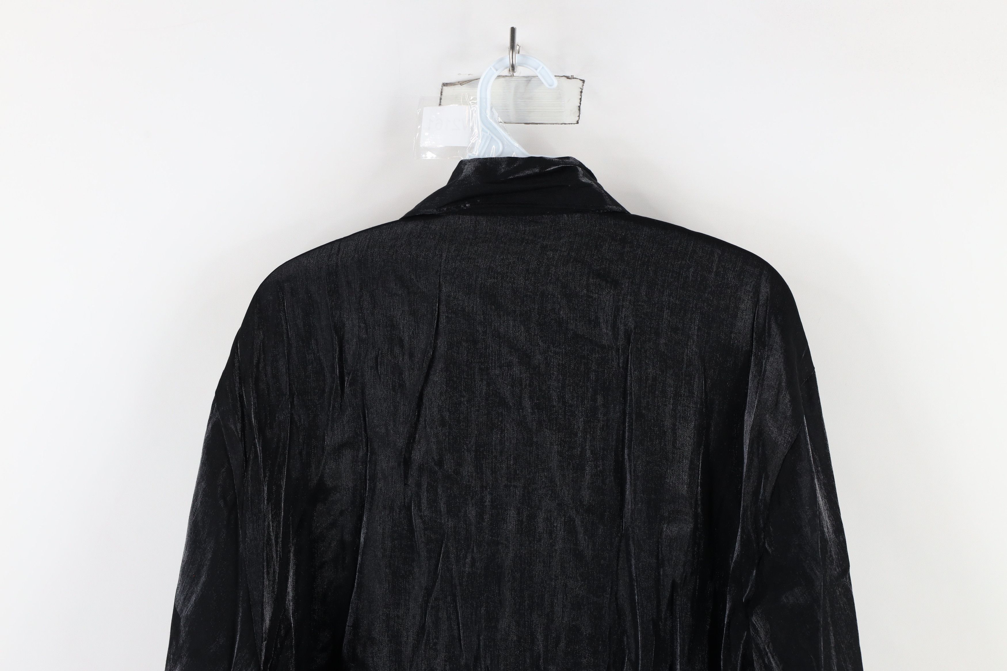 Vintage Vintage 90s Streetwear Disco Dance Collared Button Shirt Size US L / EU 52-54 / 3 - 10 Thumbnail