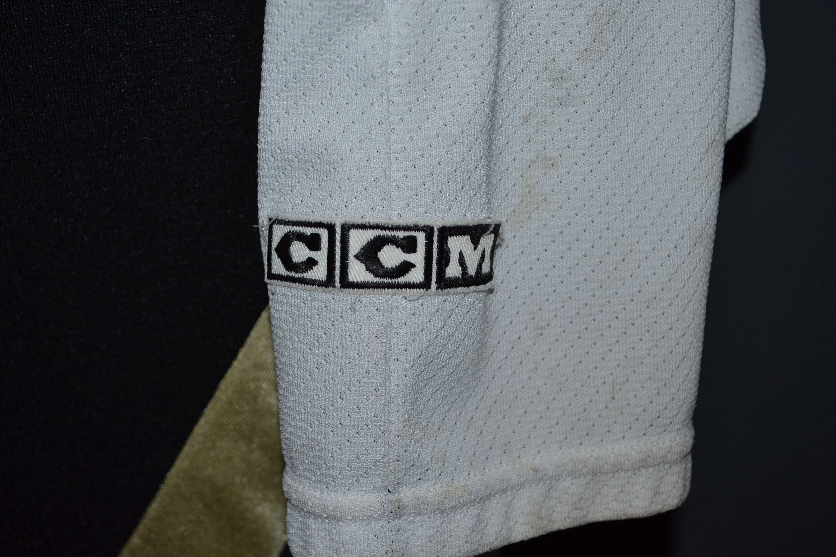 Ccm Pittsburgh Penguins Vintage Malkin 71 CCM Jersey Fight Strap Size US S / EU 44-46 / 1 - 6 Thumbnail