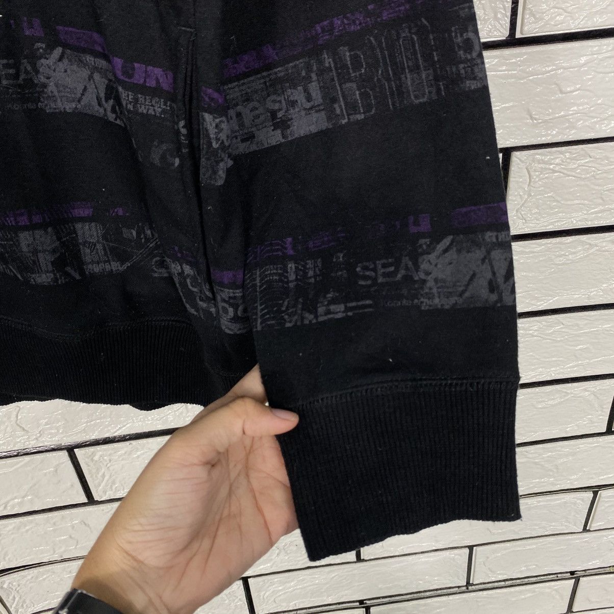 Japanese Brand 📌B One Soul Zipper Hoodie Full Print Size US XL / EU 56 / 4 - 17 Thumbnail