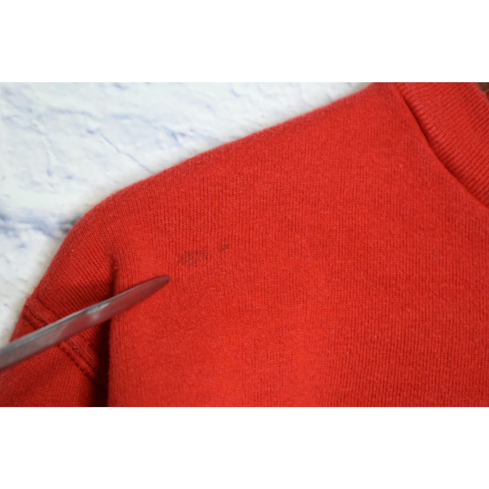 Russell Athletic VINTAGE Russell Athletic Sweatshirt Red USA Florida Vero Beach Cotton Crew Neck Long Sleeve Unisex Adults S Graphic Print Pullover Size US S / EU 44-46 / 1 - 8 Thumbnail