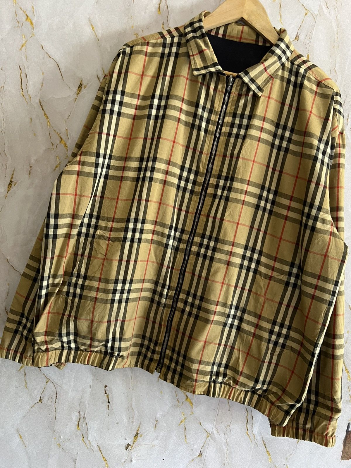 Burberry Burberry Nova Check Reversible Zipper Jacket Size US L / EU 52-54 / 3 - 9 Thumbnail