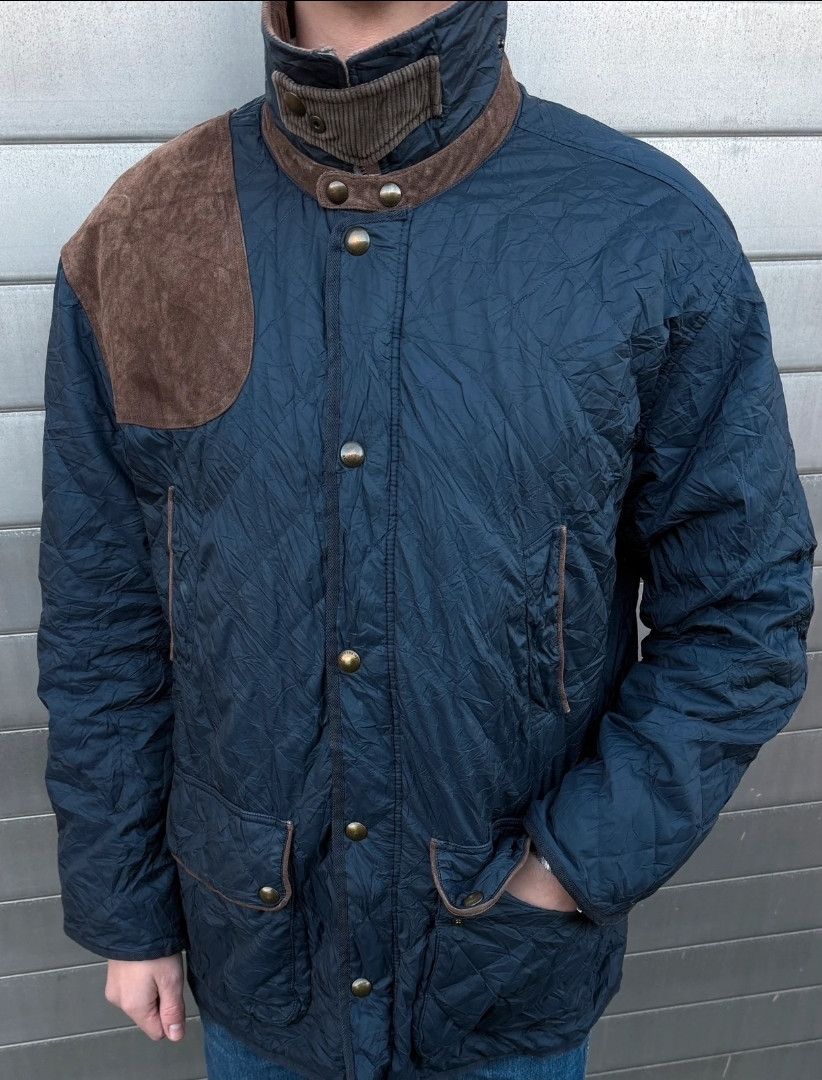Polo Ralph Lauren Vintage Polo Ralph Lauren Quilted Hunting Jacket 90s Size US XXL / EU 58 / 5 - 1 Thumbnail