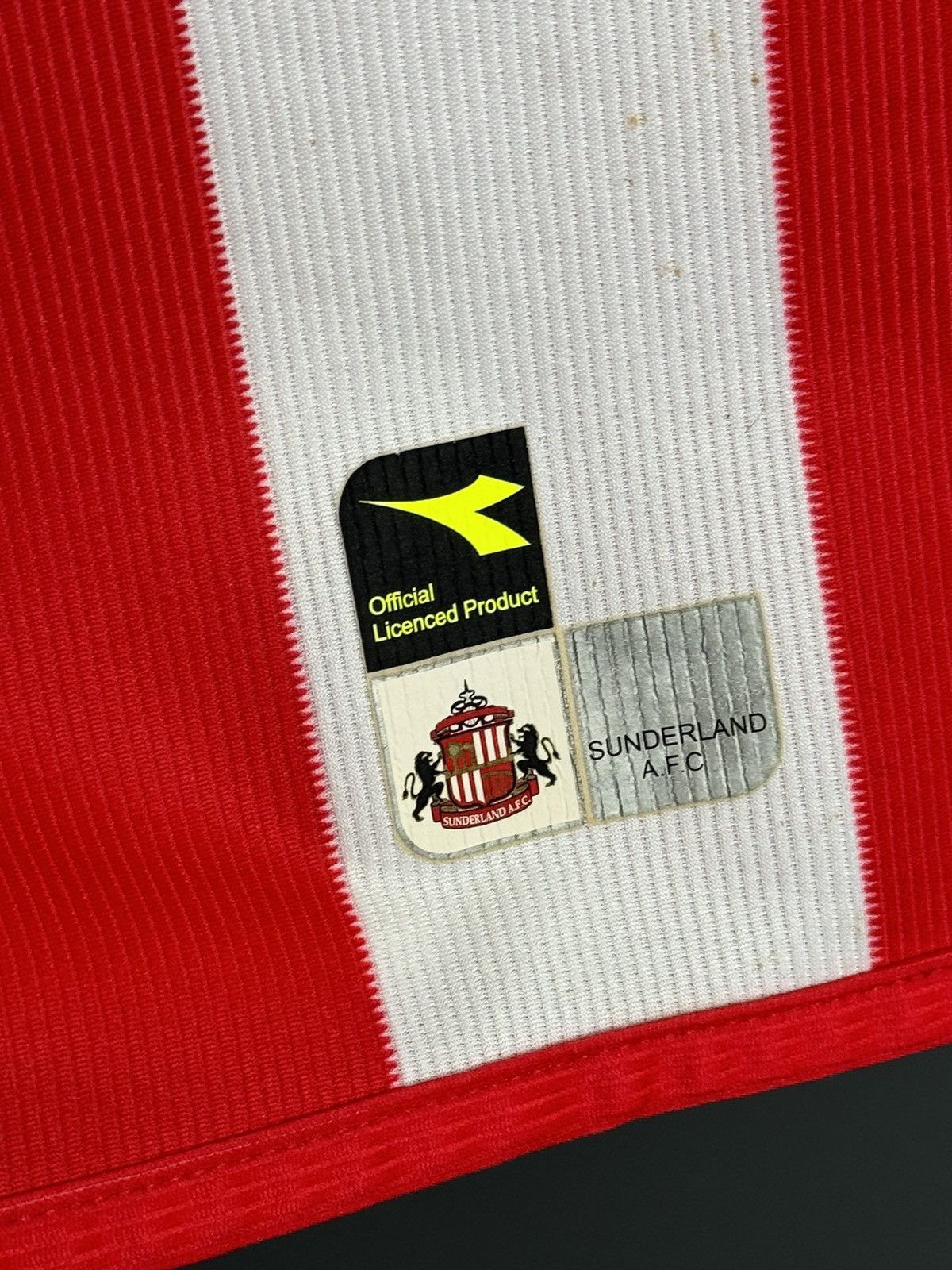 Diadora Sunderland 04/05 Home Football Jersey Size US XL / EU 56 / 4 - 4 Thumbnail