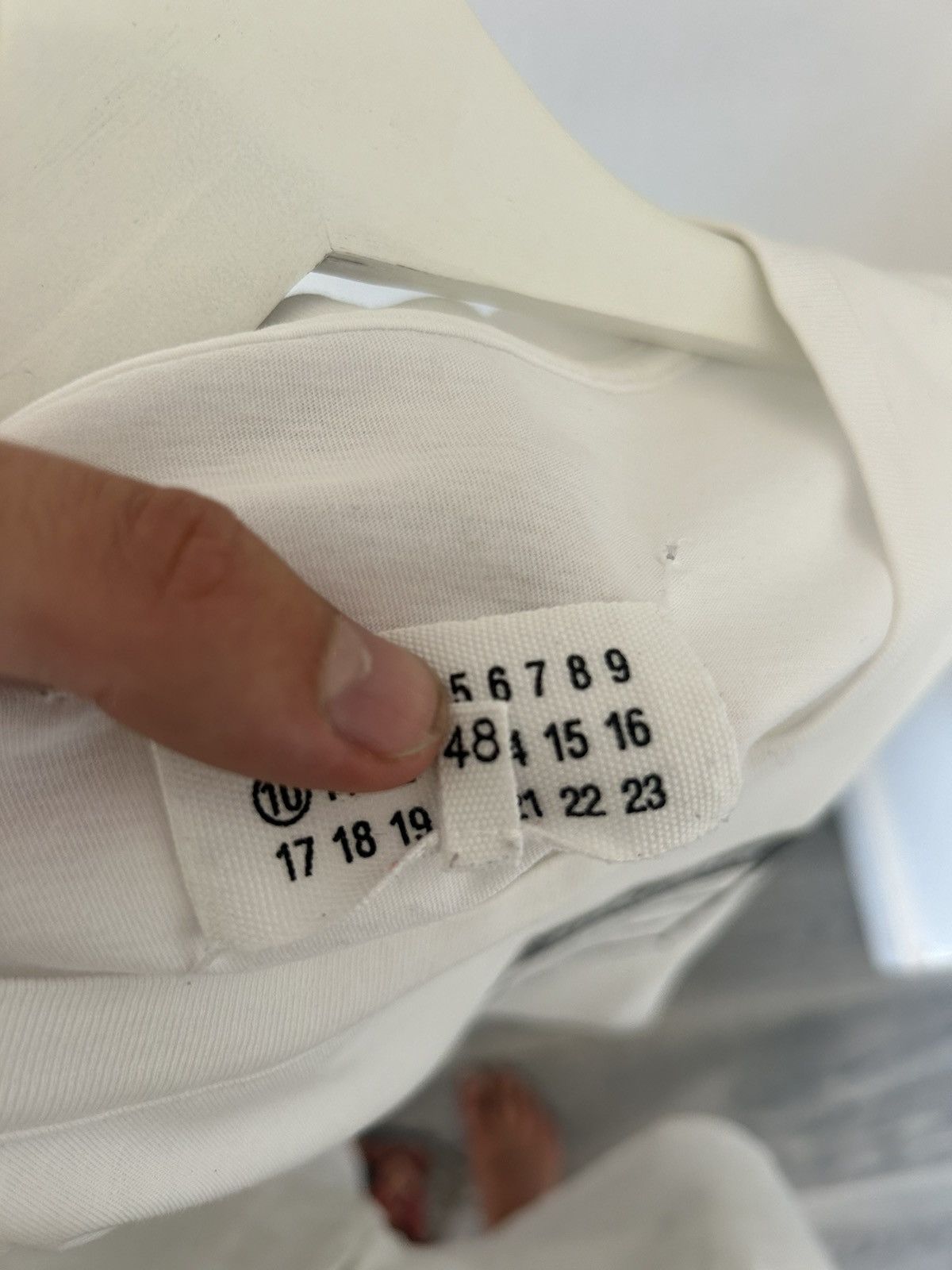 Maison Margiela White Stereotype T-Shirt Size US M / EU 48-50 / 2 - 9 Thumbnail
