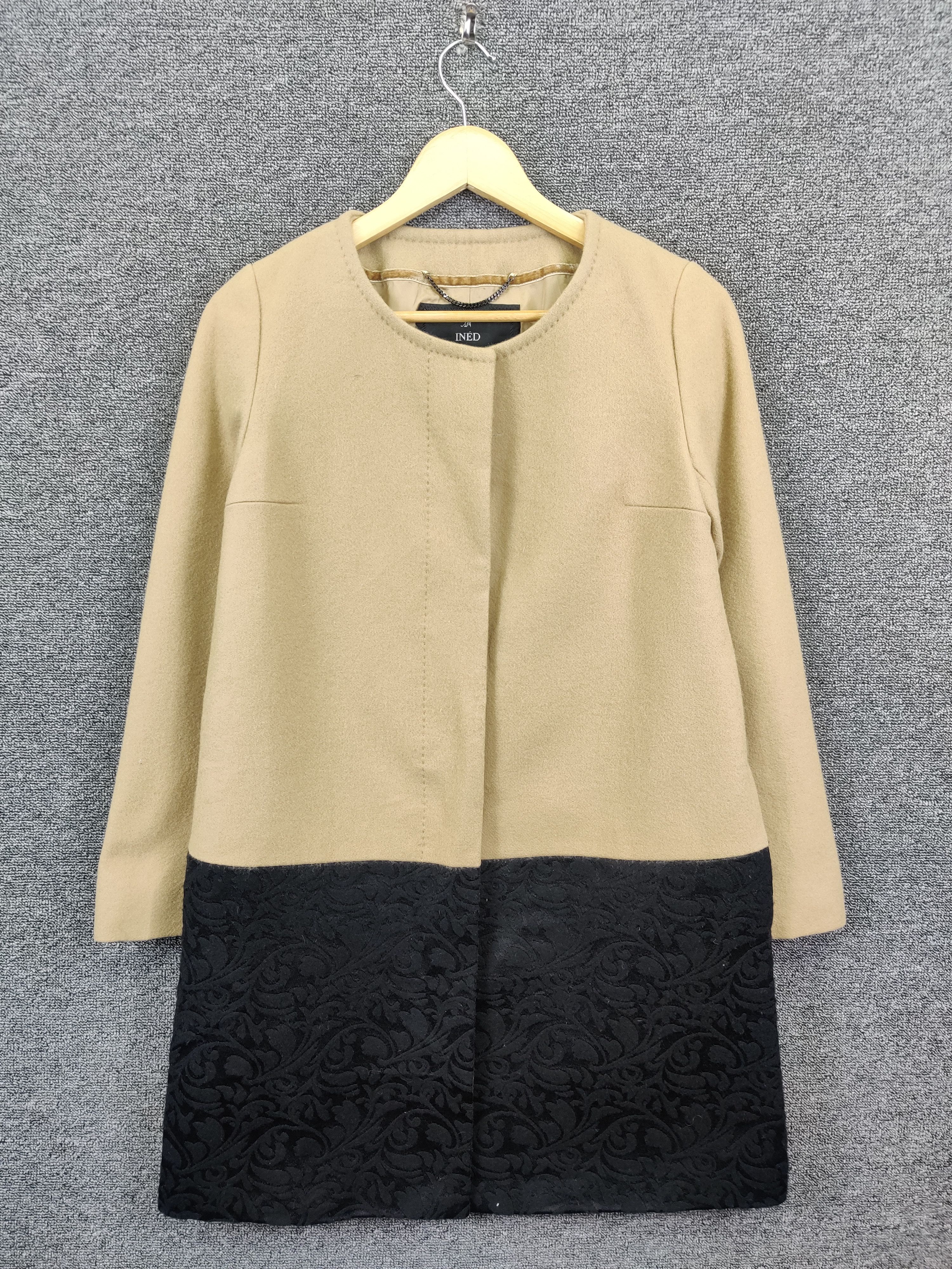 Yohji Yamamoto Vintage Ined Japan Yohji Yamamoto Wool Long Coat Size M / US 6-8 / IT 42-44 - 1 Thumbnail